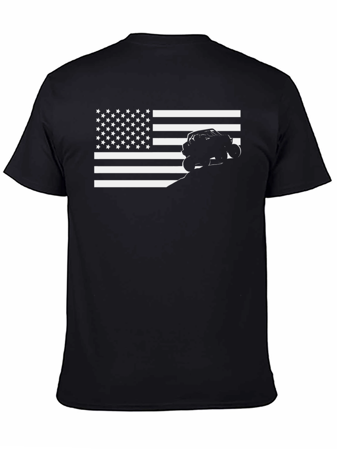 American Flag UTV T-Shirt - Off-Road Adventure