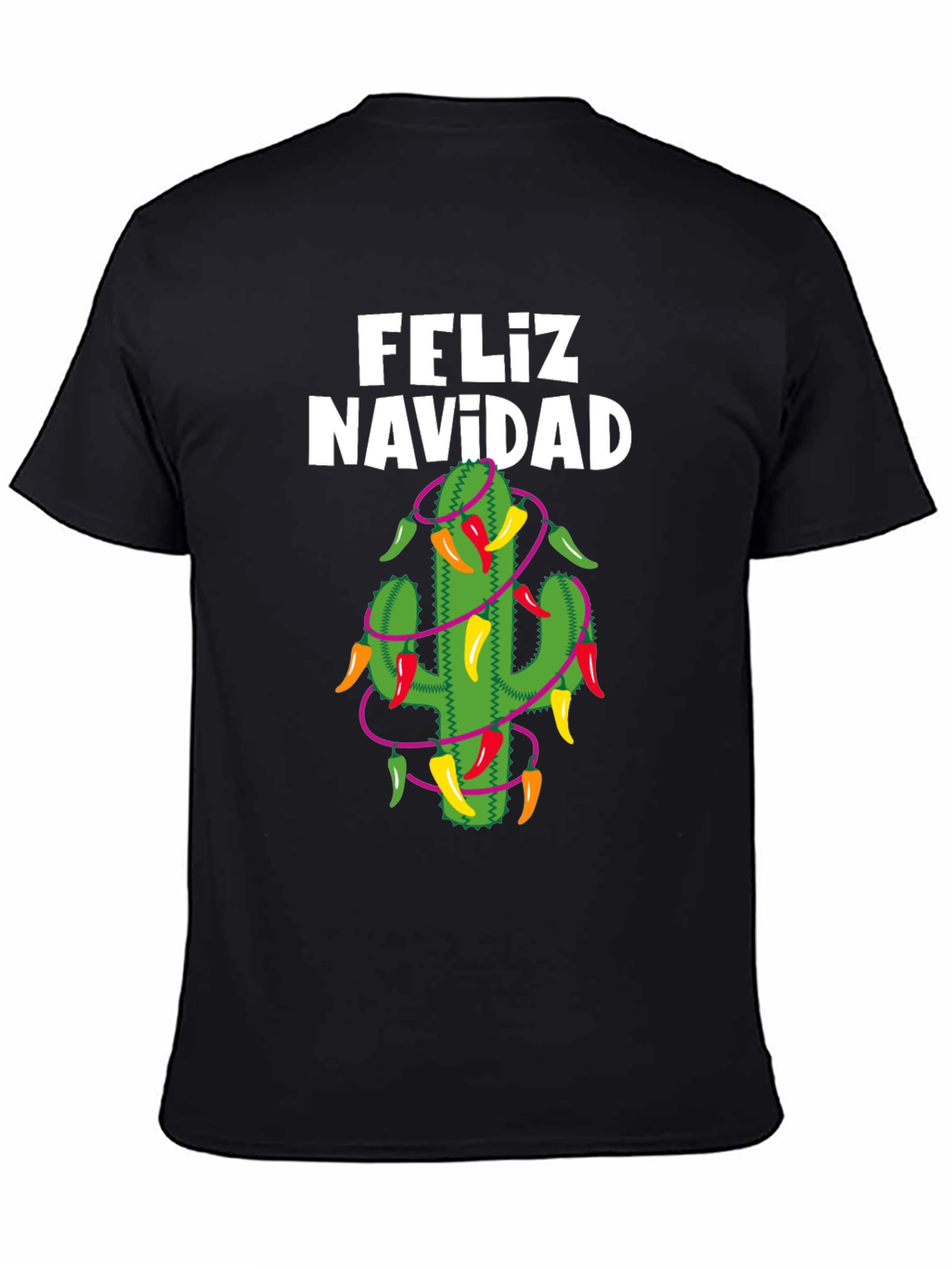 Feliz Navidad Cactus T-Shirt