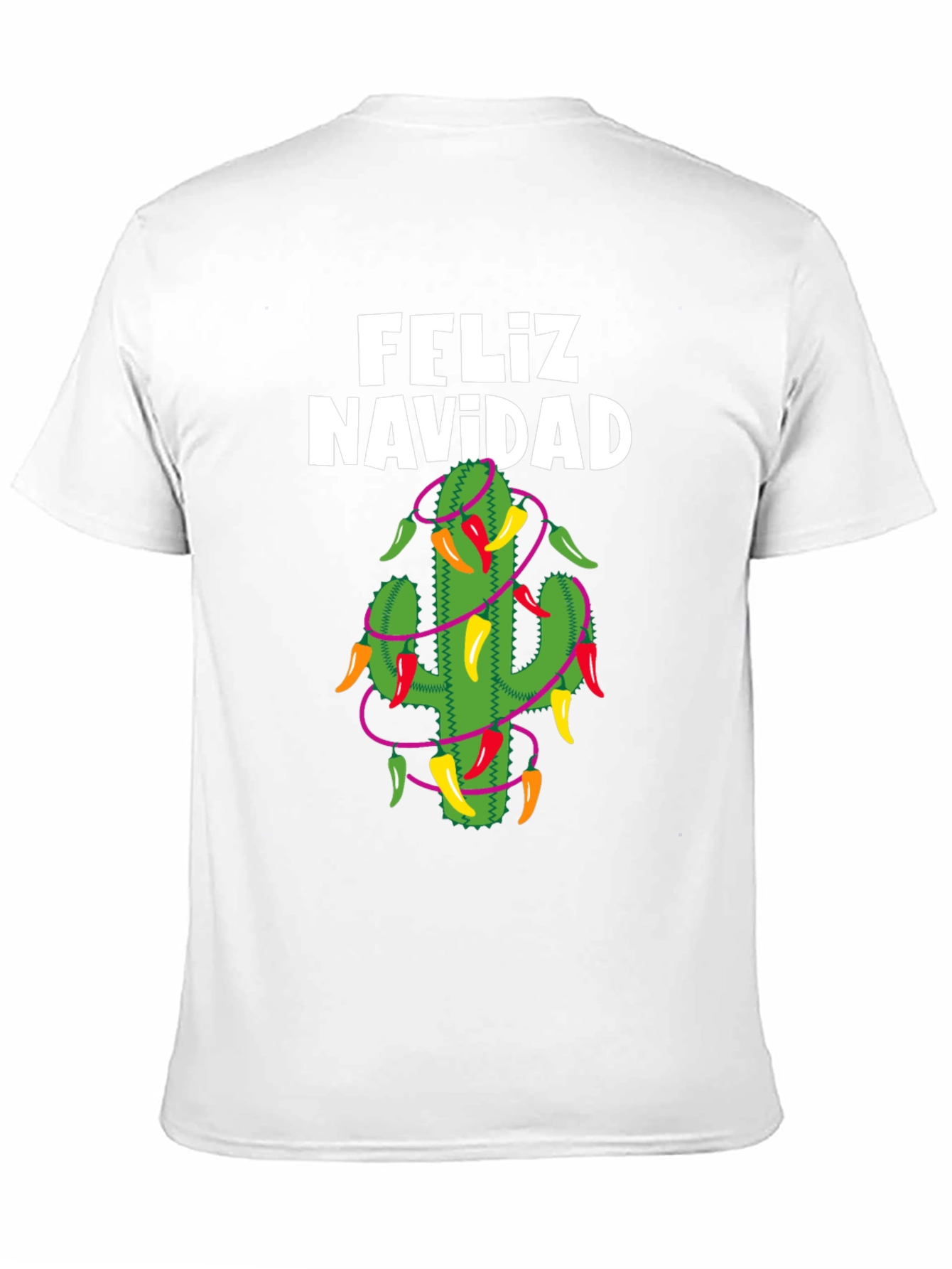 Feliz Navidad Cactus T-Shirt