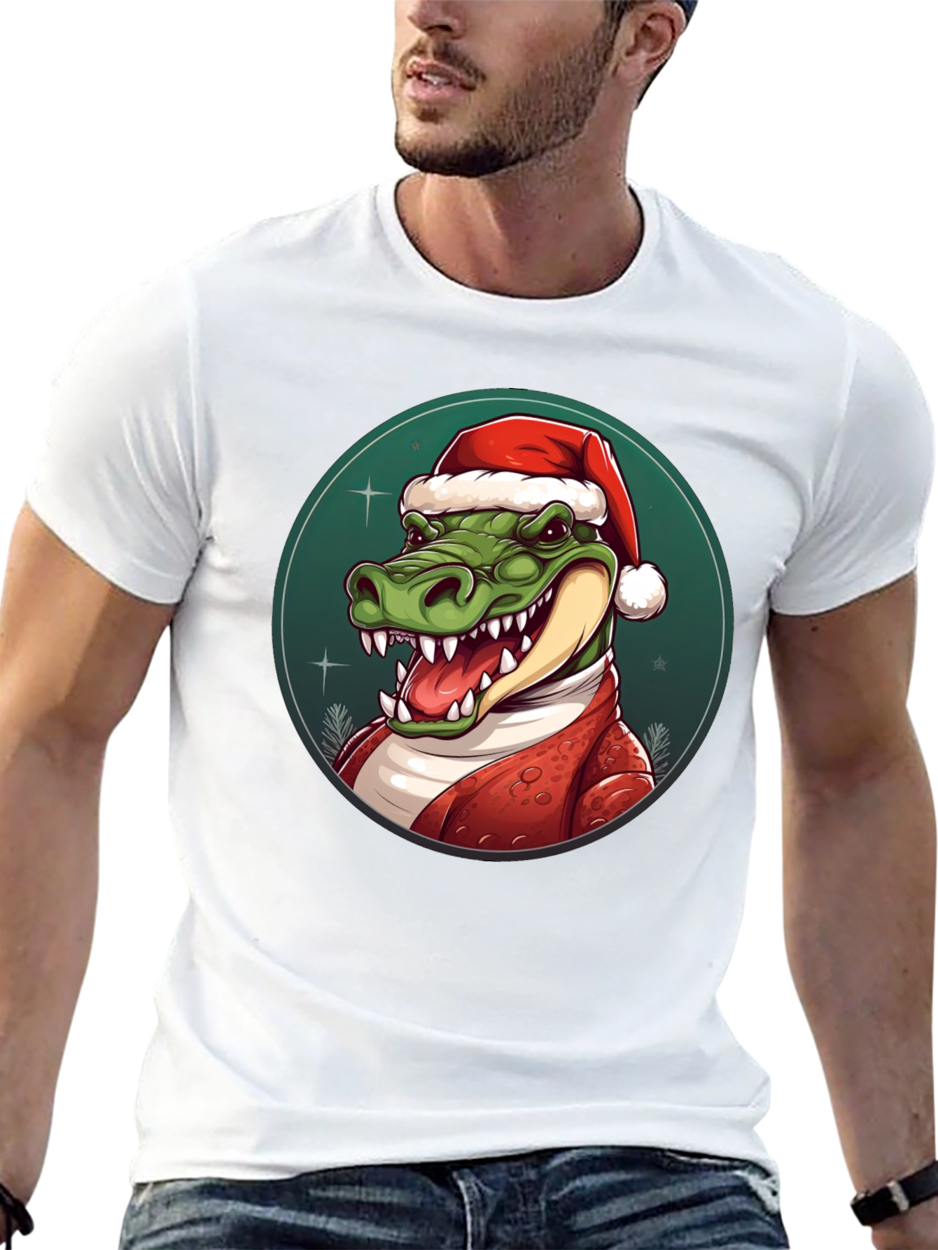 Christmas Alligator T-Shirt