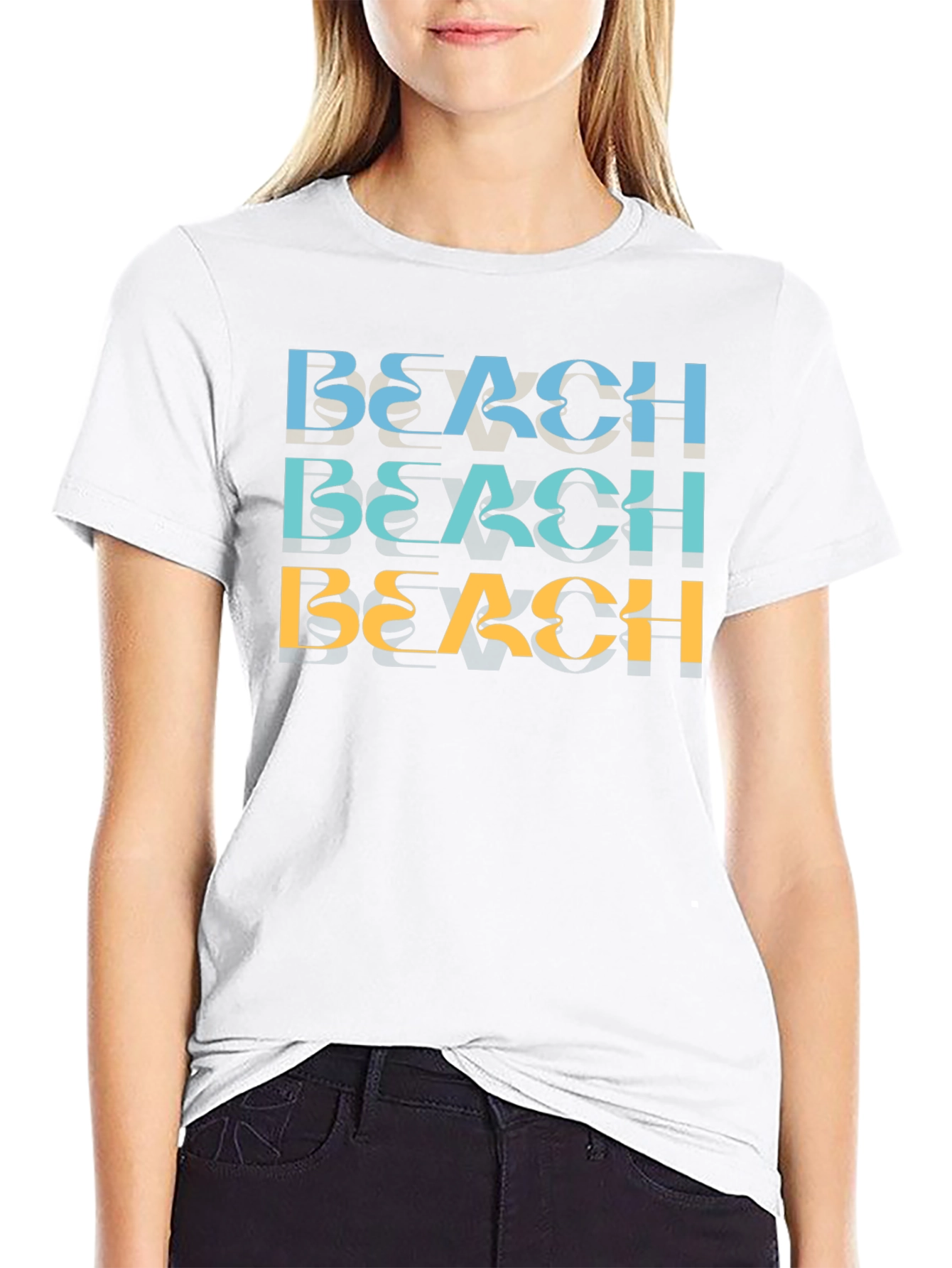 Retro Beach Graphic T-Shirt