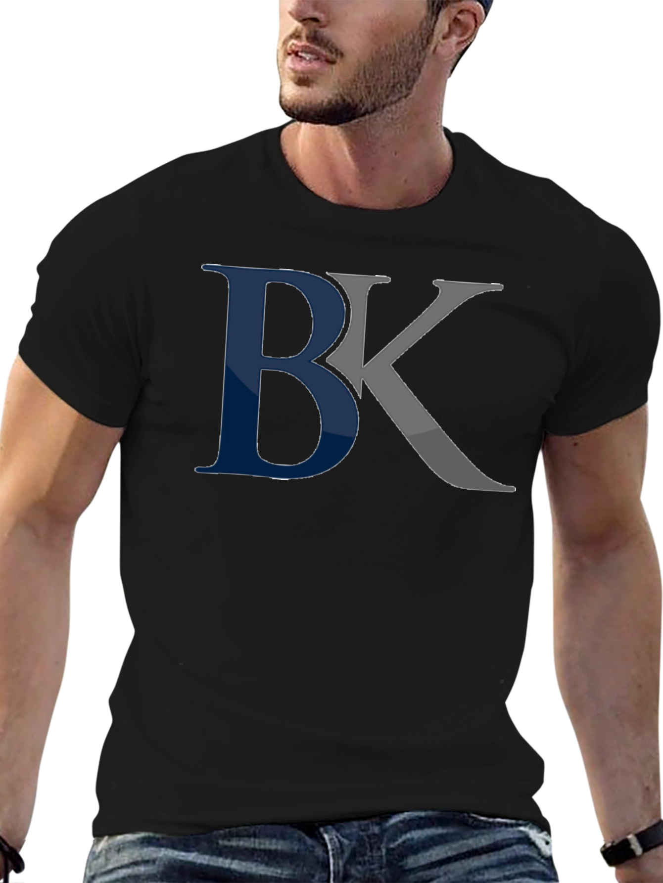 BK Graphic Tee - Modern Black T-Shirt