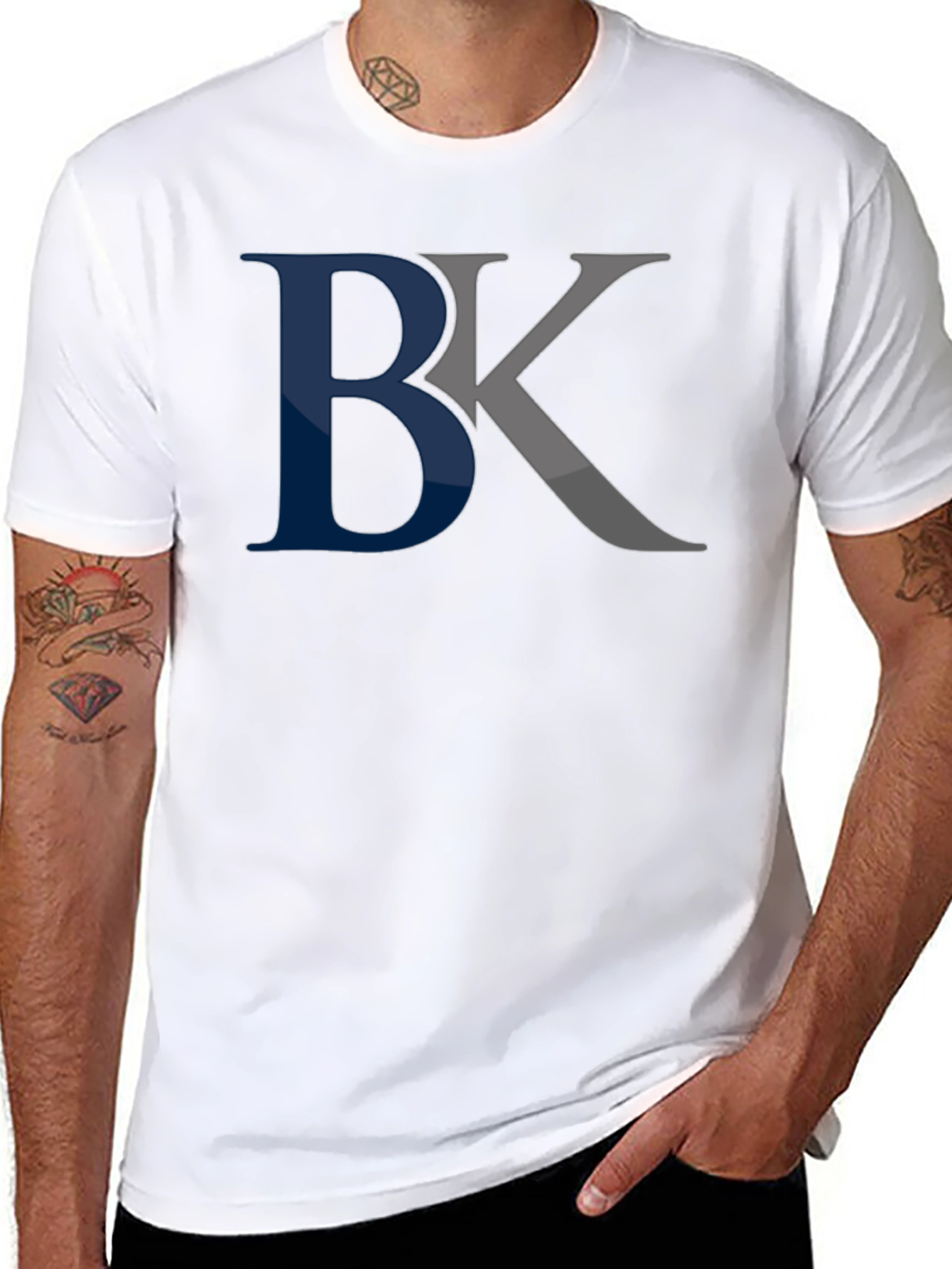 BK Graphic Tee - Modern Black T-Shirt