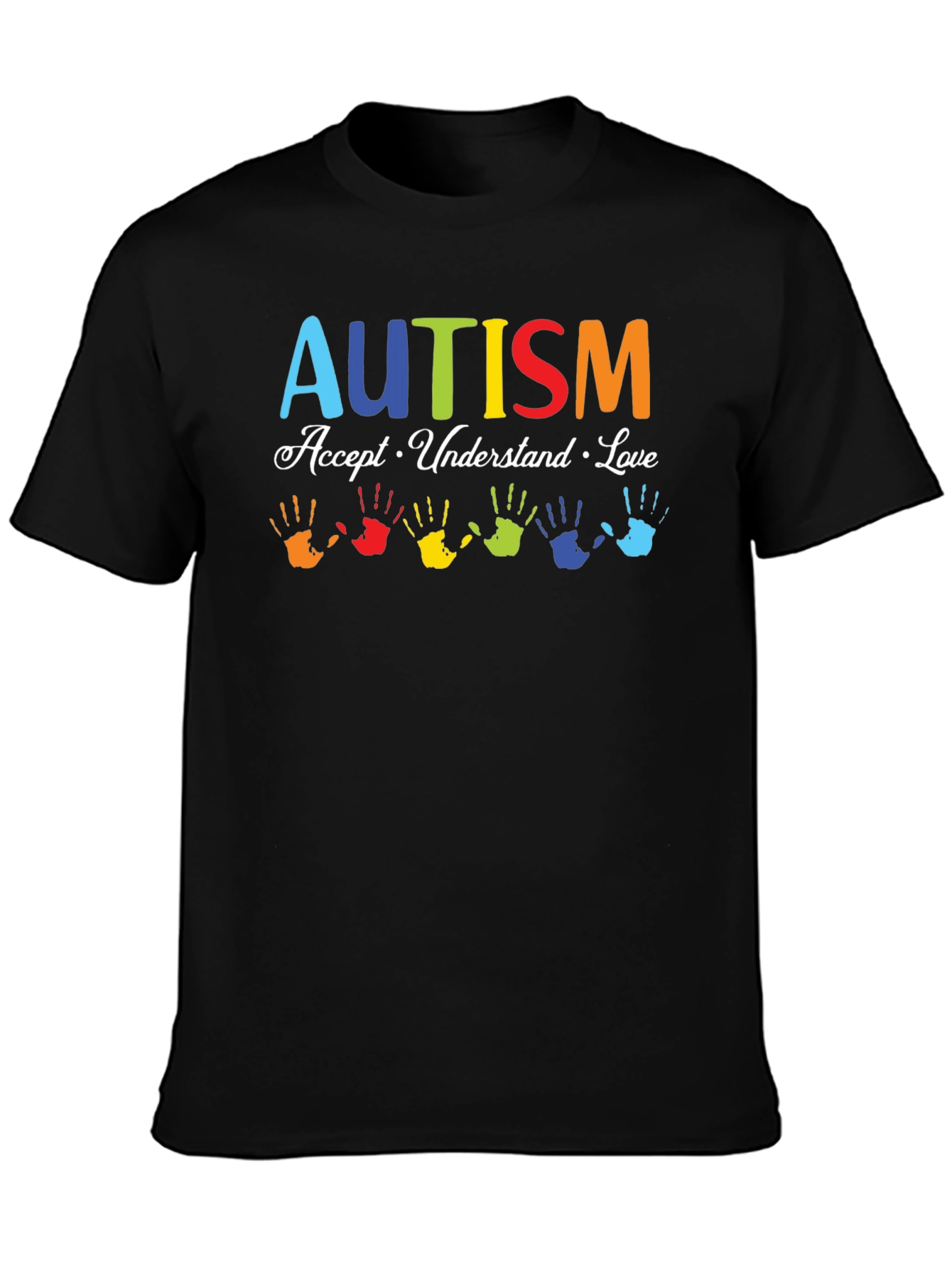 Autism Awareness T-Shirt - Accept Understand Love