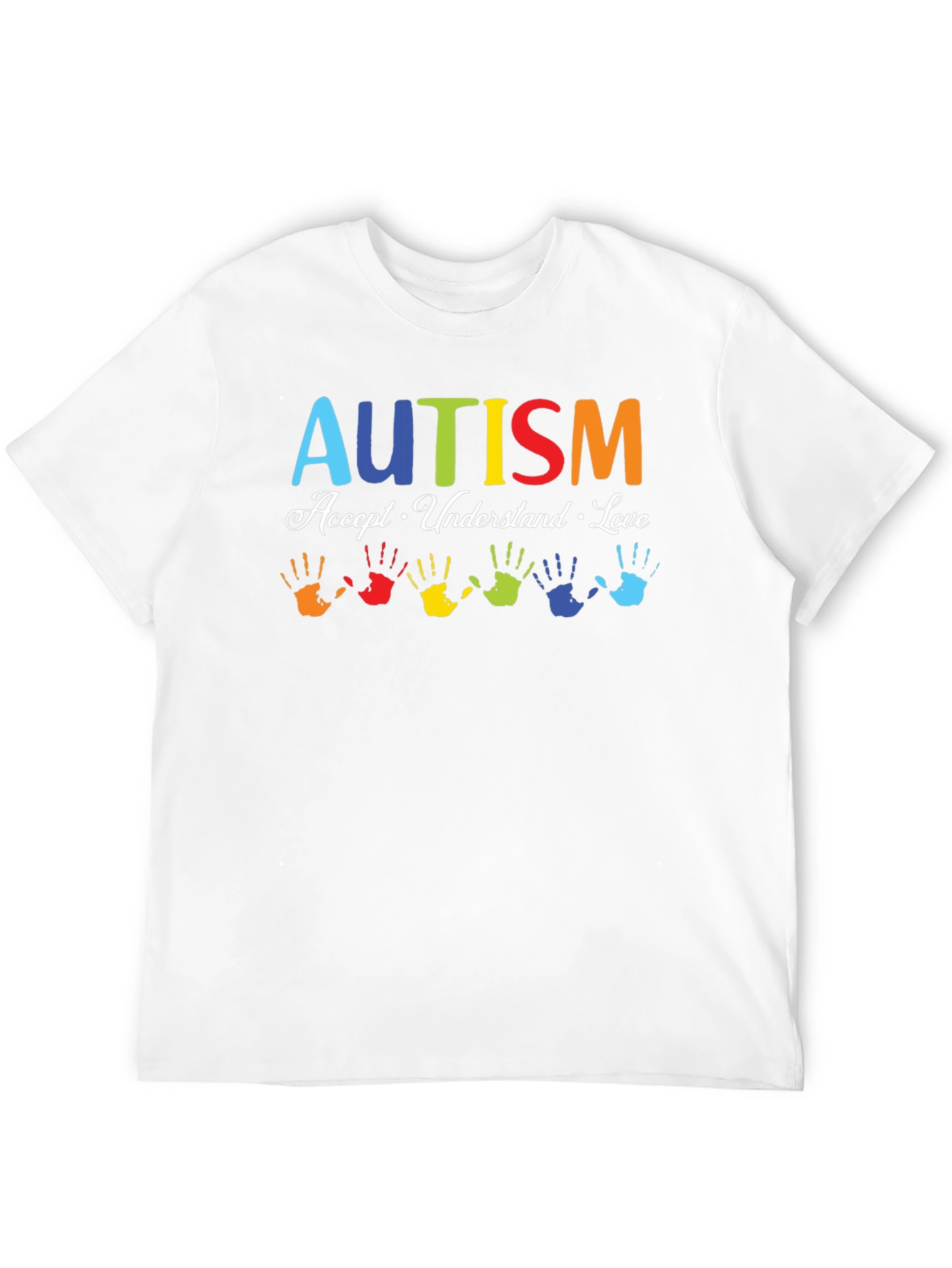 Autism Awareness T-Shirt - Accept Understand Love