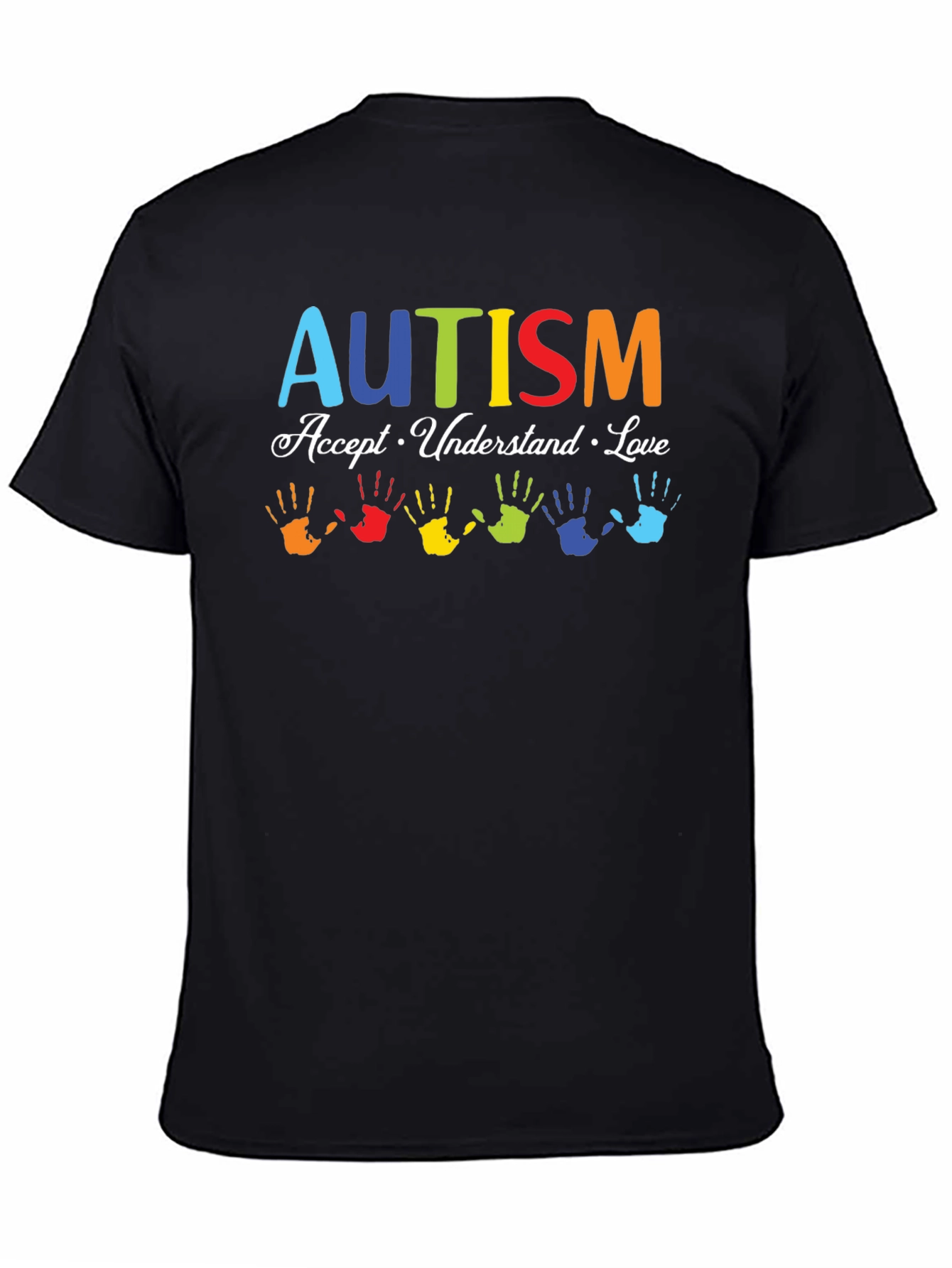 Autism Awareness T-Shirt - Accept Understand Love