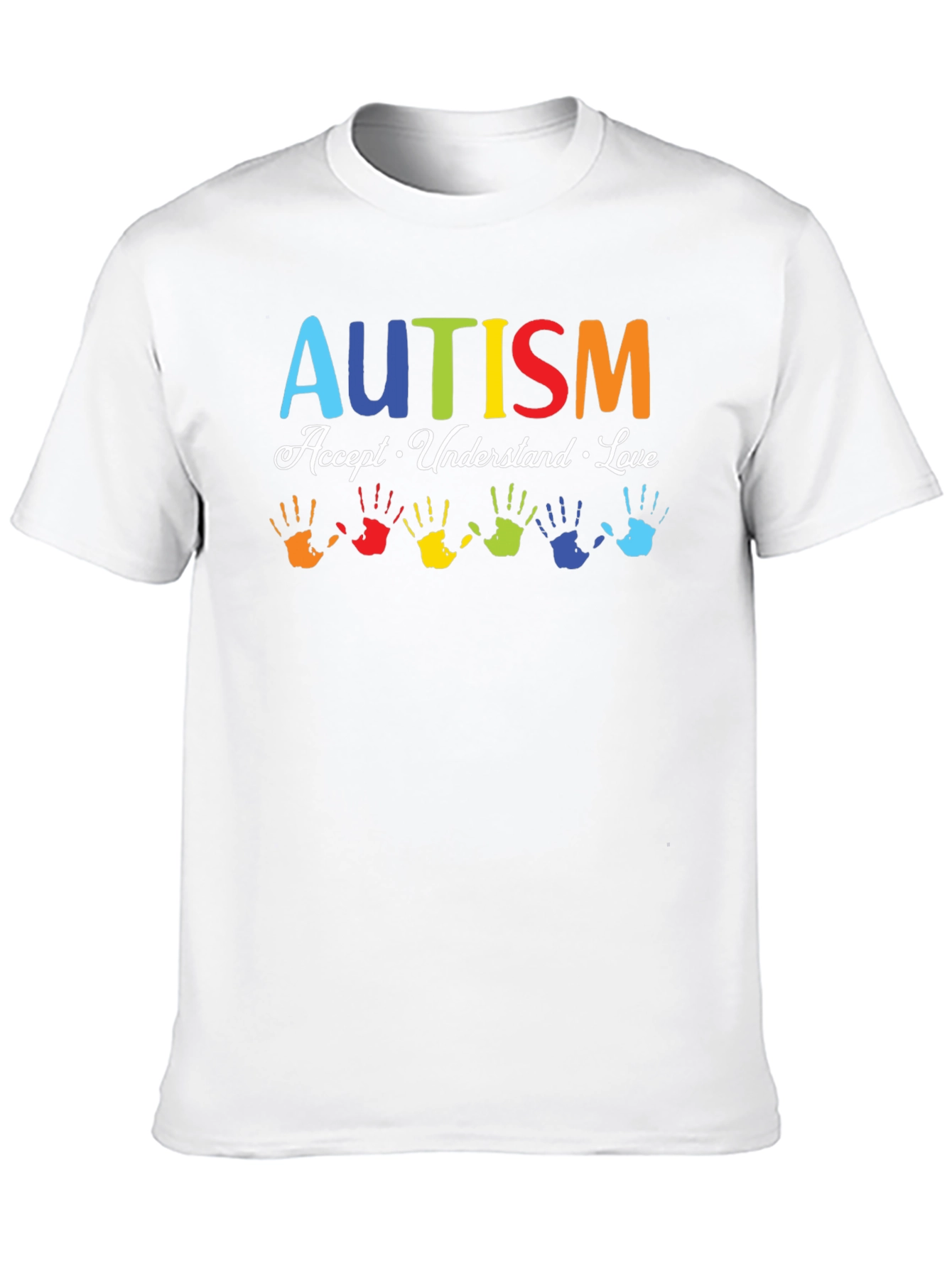 Autism Awareness T-Shirt - Accept Understand Love