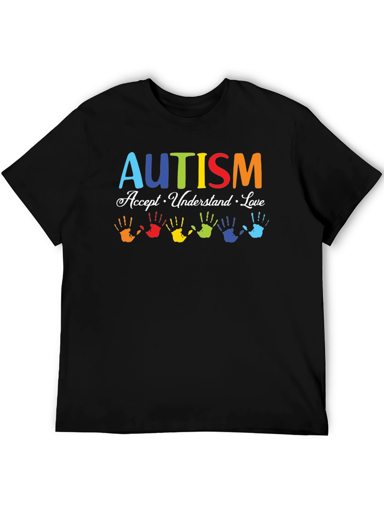 Autism Awareness T-Shirt - Accept Understand Love