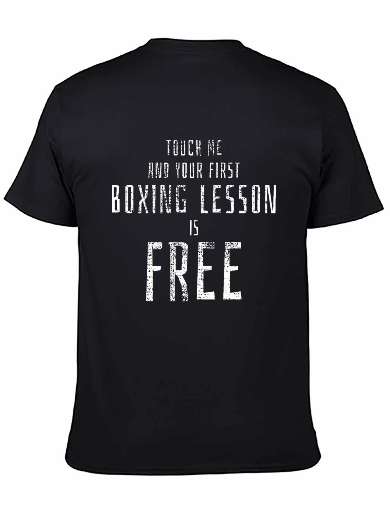 Funny Boxing Lesson Free T-Shirt