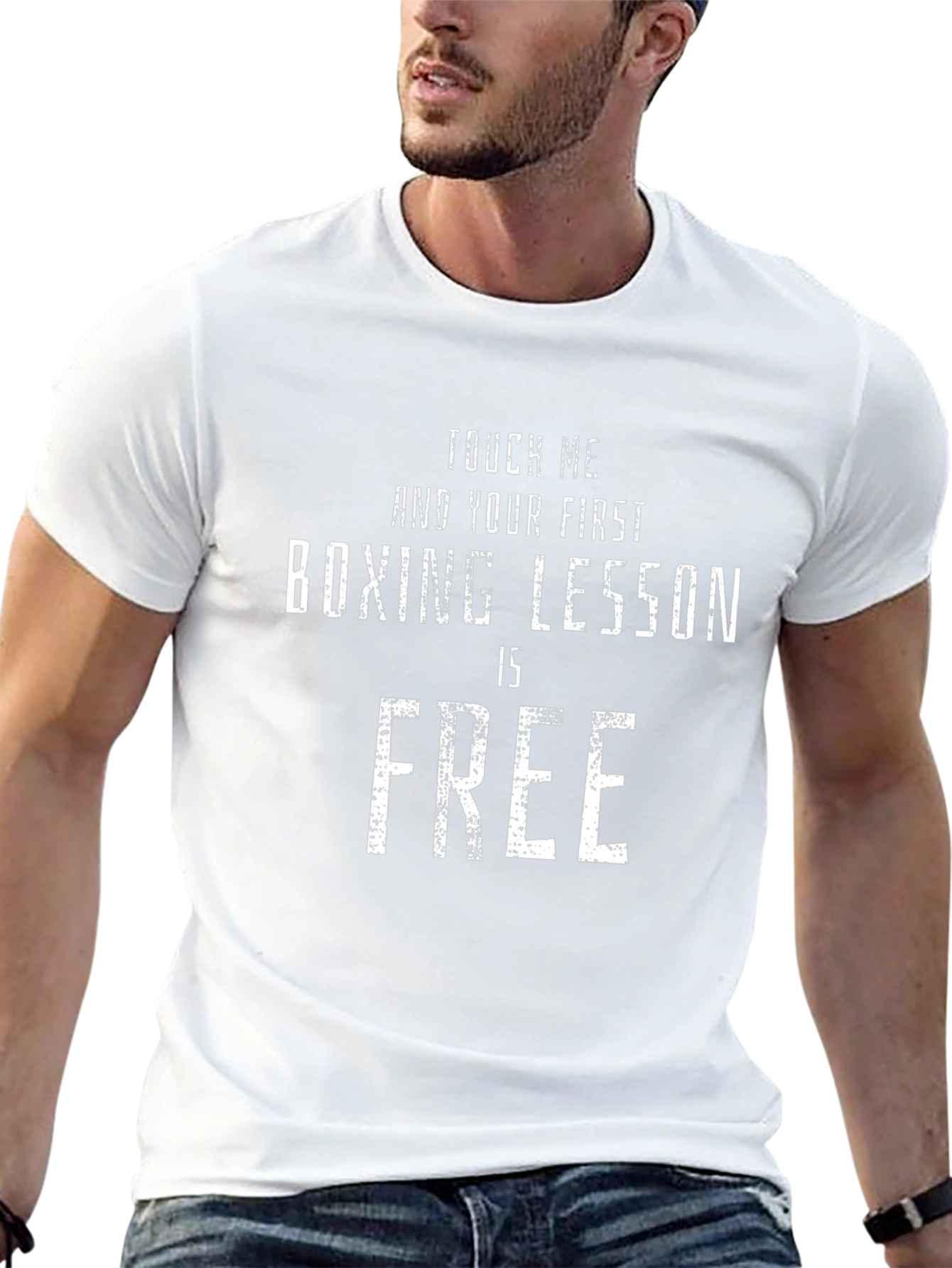 Funny Boxing Lesson Free T-Shirt