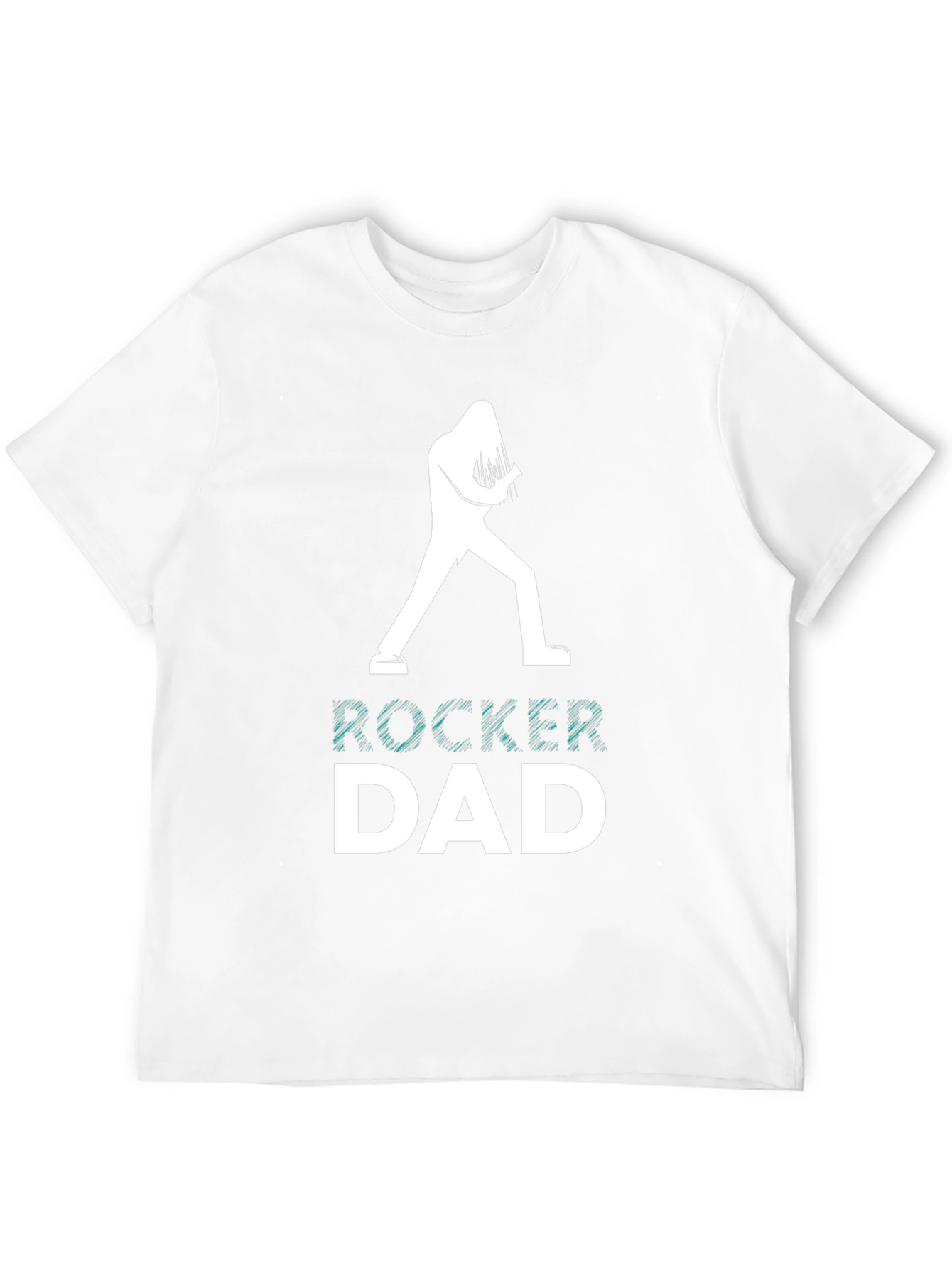Rocker Dad T-Shirt - Cool Music Lover Tee
