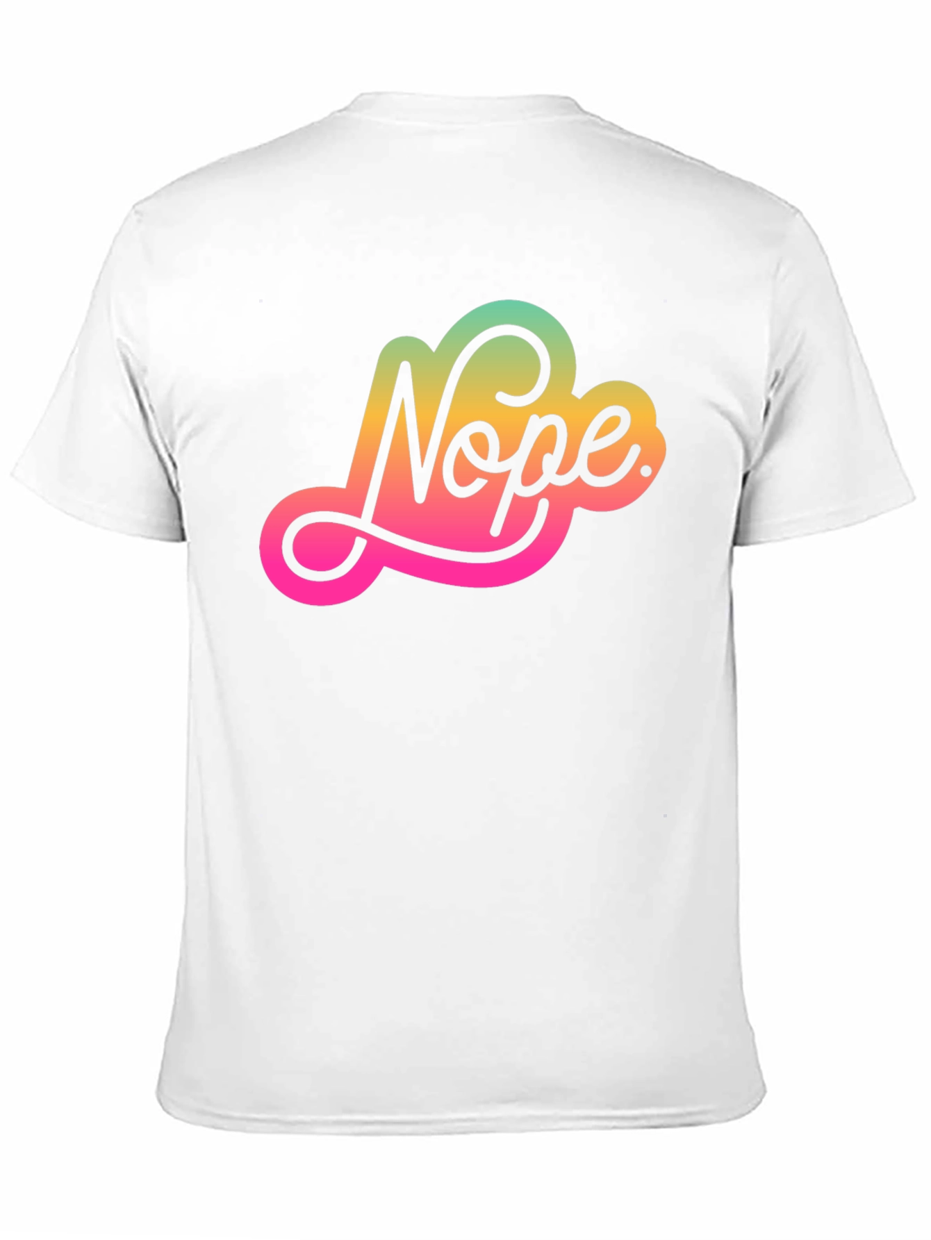 Nope Graphic Tee - Trendy Comfort