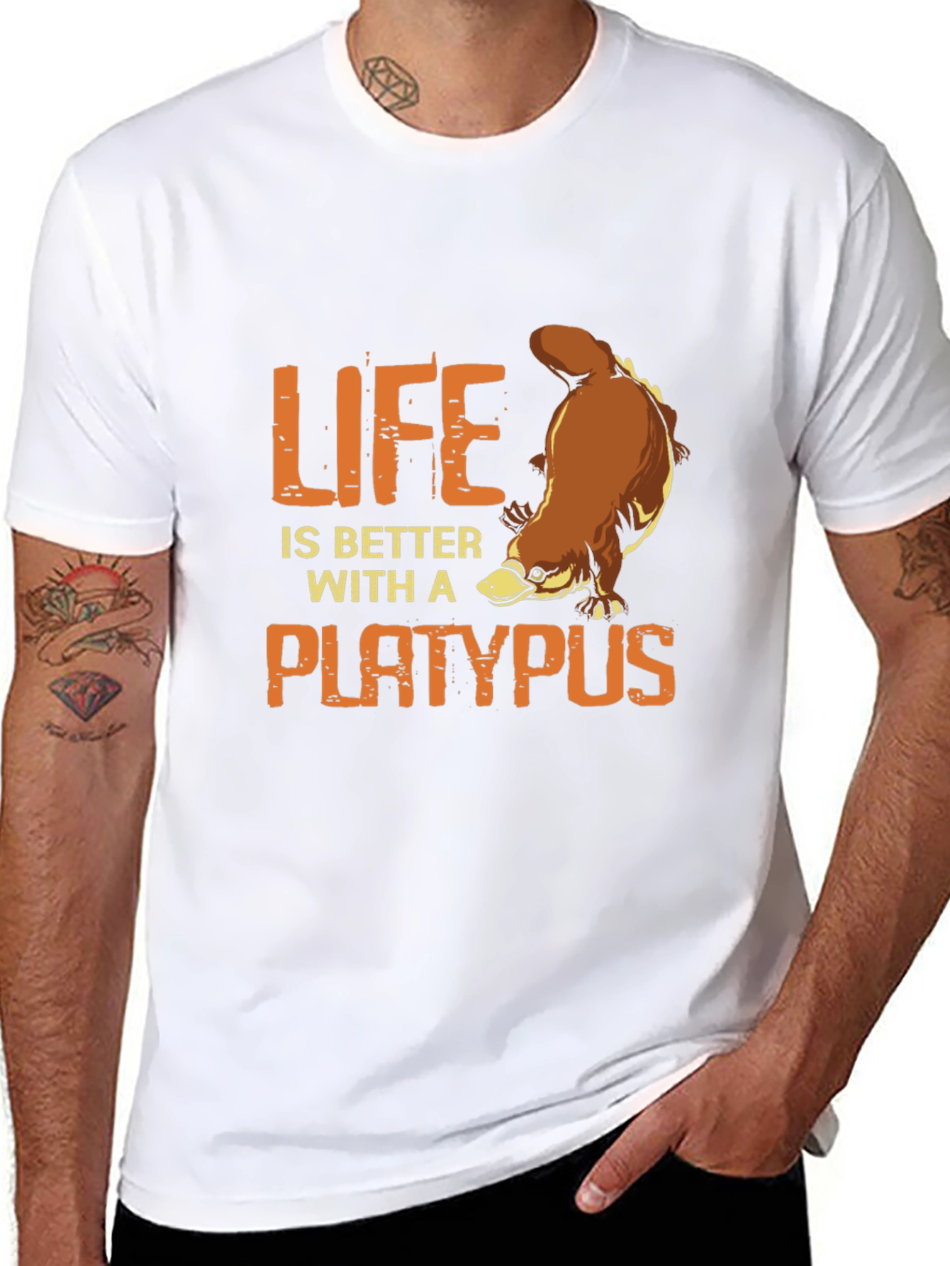 Life is Better with a Platypus T-Shirt