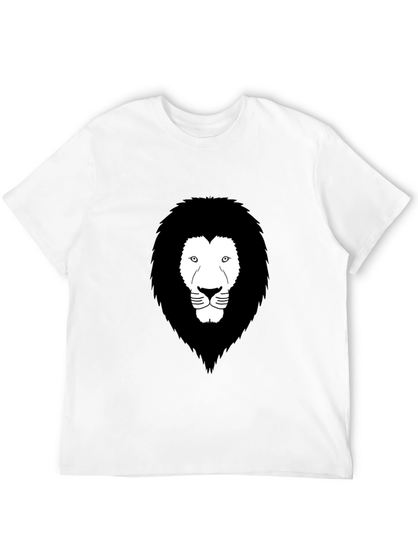 Lion Graphic Black T-Shirt - Mens Fashion Tee