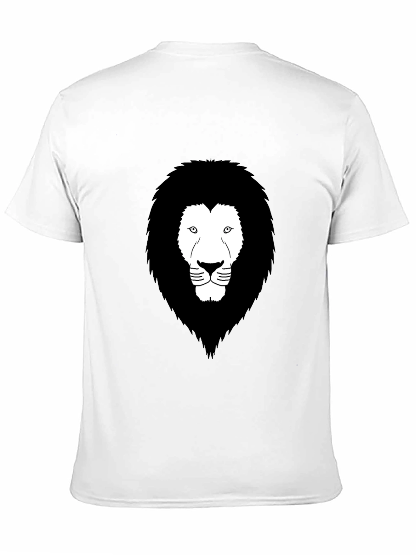 Lion Graphic Black T-Shirt - Mens Fashion Tee