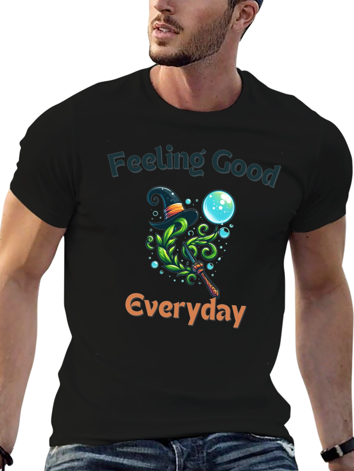 Feeling Good Everyday Graphic T-Shirt