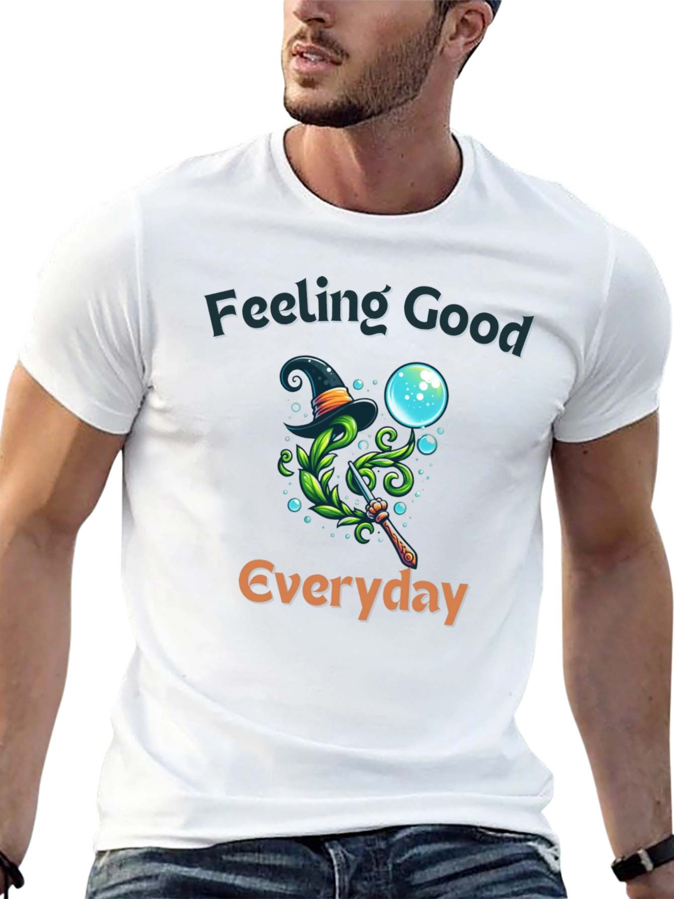 Feeling Good Everyday Graphic T-Shirt