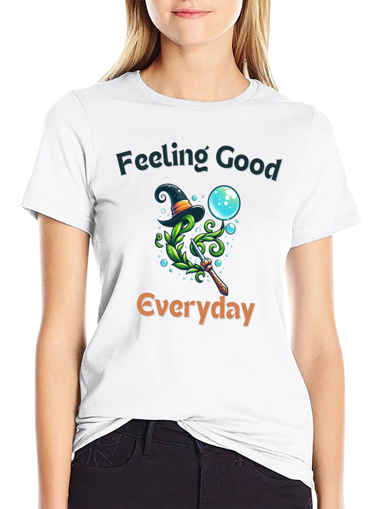 Feeling Good Everyday Graphic T-Shirt