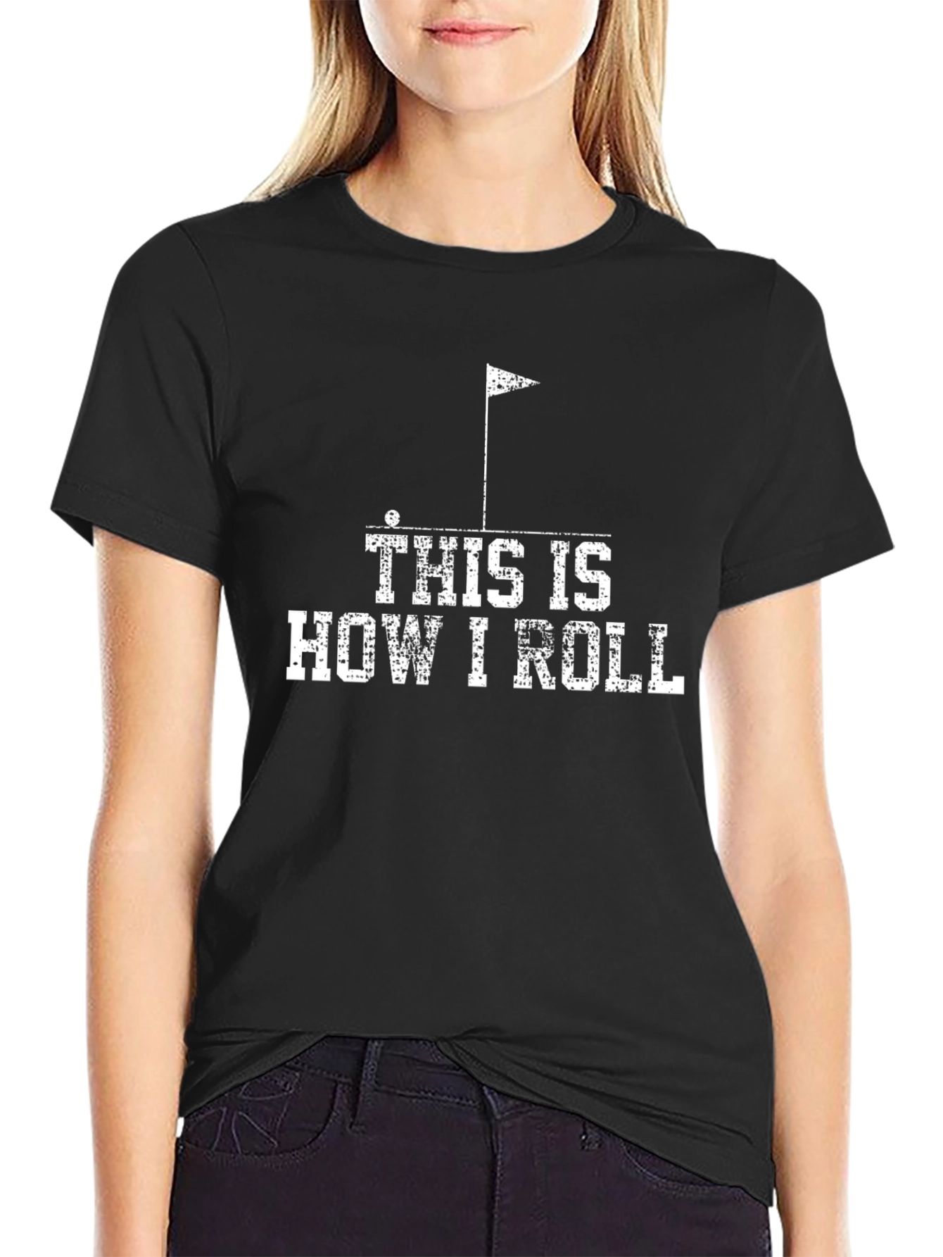 Golf This is How I Roll Graphic T-Shirt