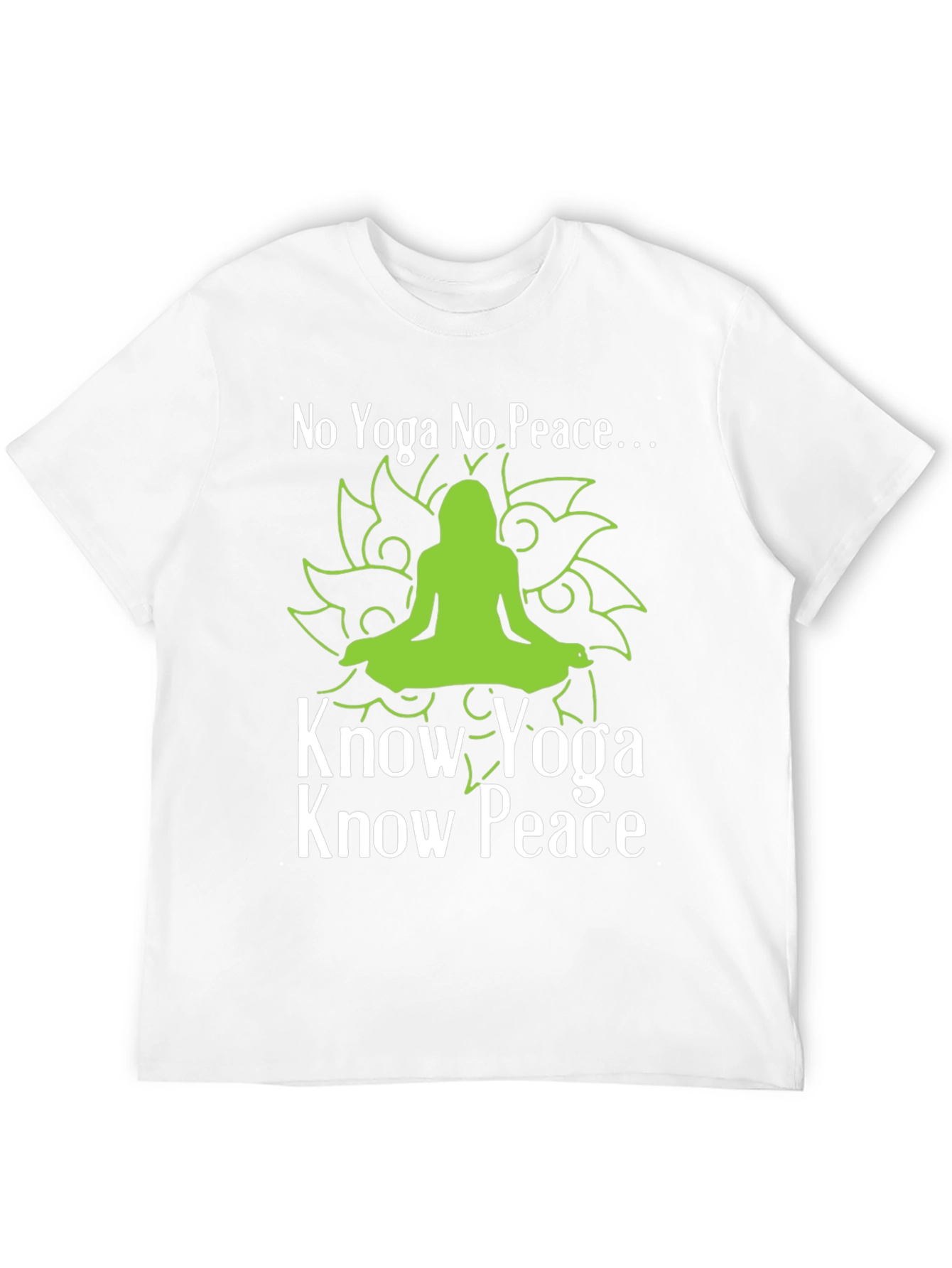 Yoga Peace T-Shirt - Know Yoga Know Peace Tee
