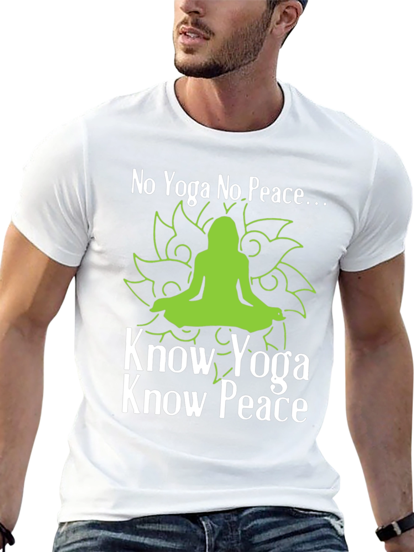 Yoga Peace T-Shirt - Know Yoga Know Peace Tee