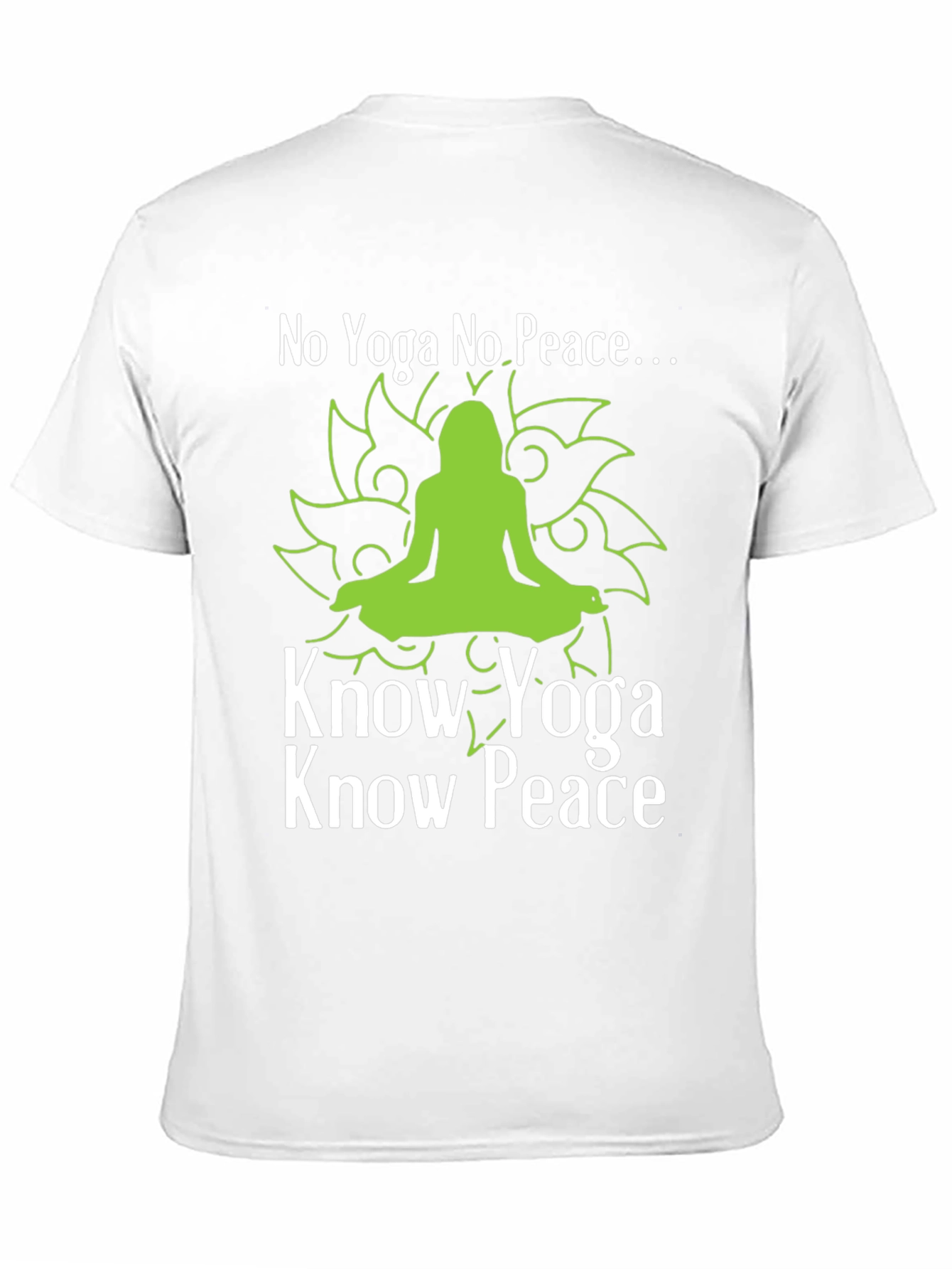 Yoga Peace T-Shirt - Know Yoga Know Peace Tee