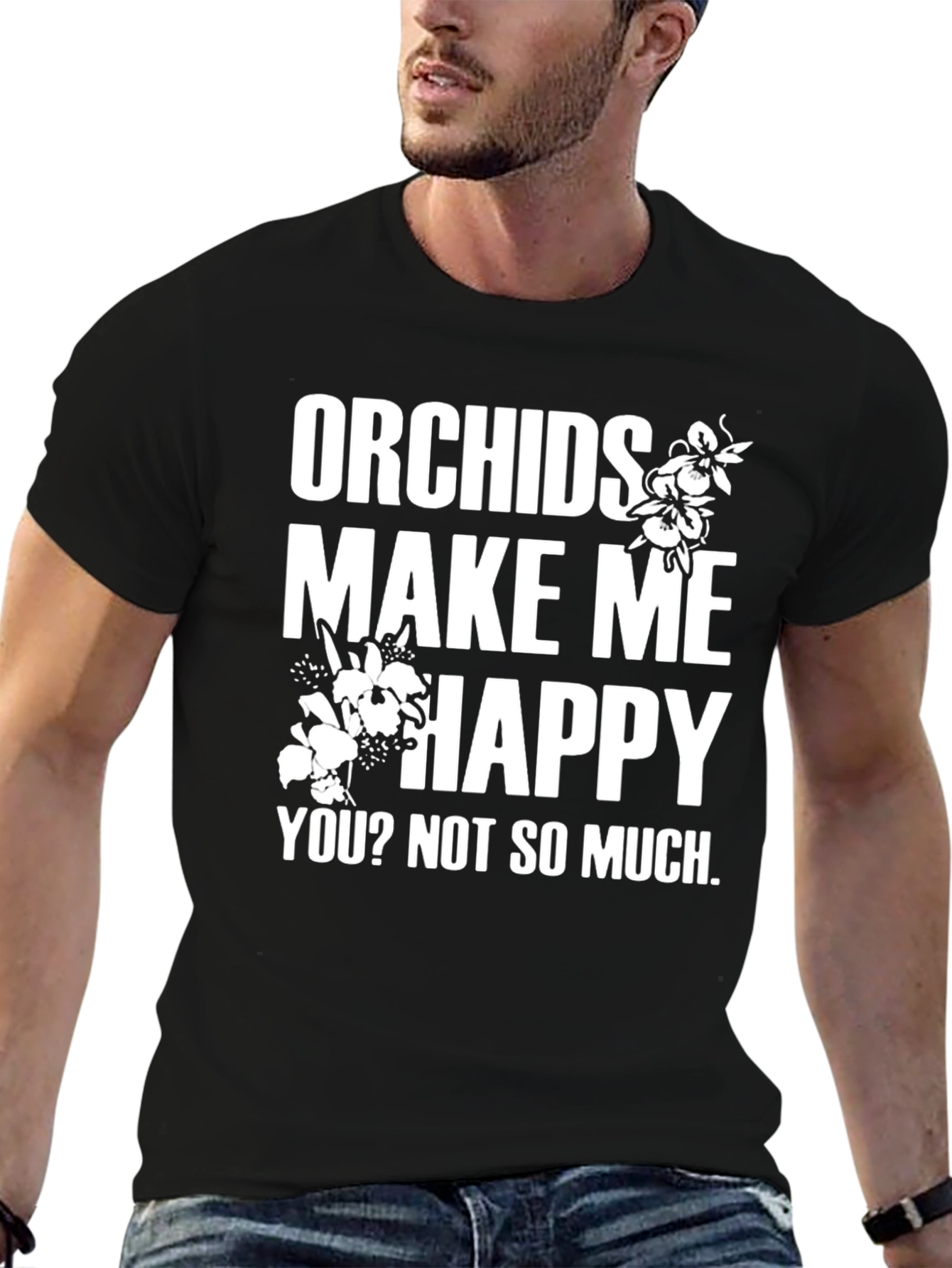 Orchids Make Me Happy T-Shirt