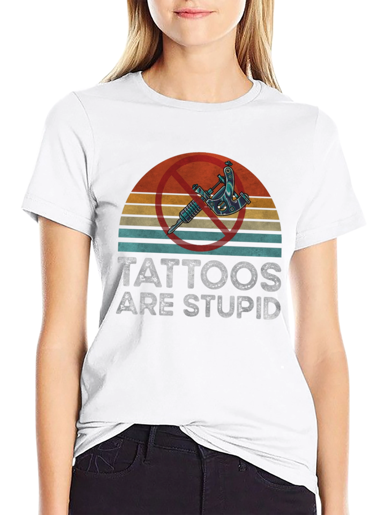 Tattoos are Stupid Graphic Tee