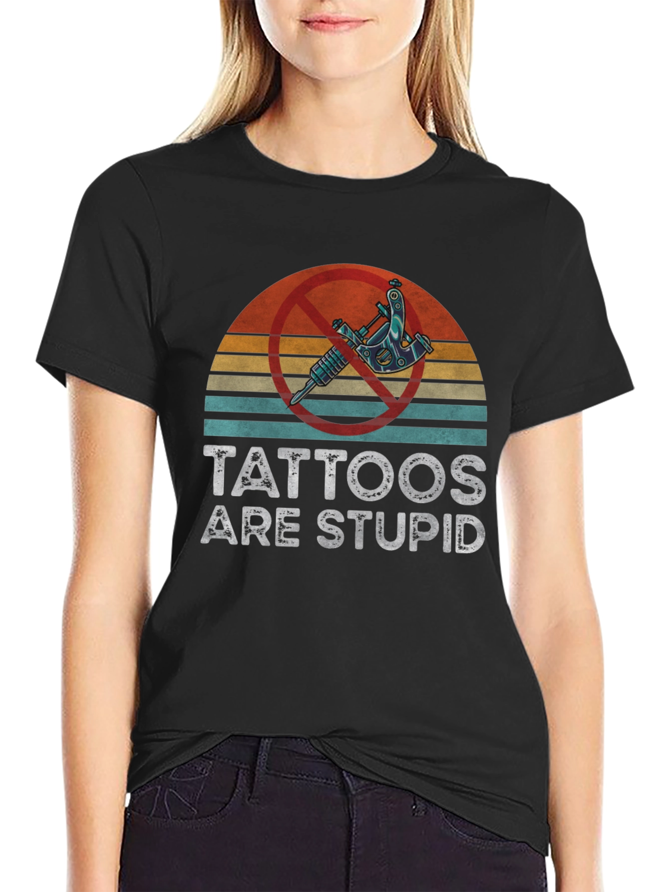Tattoos are Stupid Graphic Tee