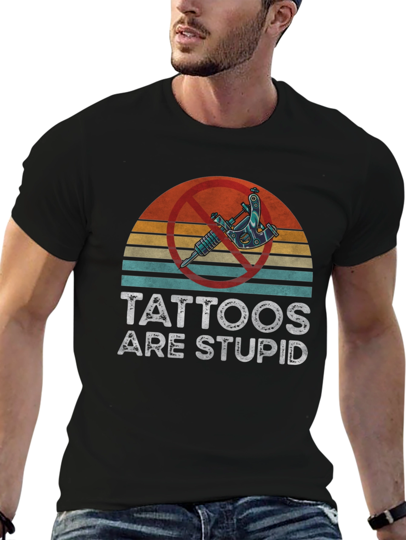 Tattoos are Stupid Graphic Tee