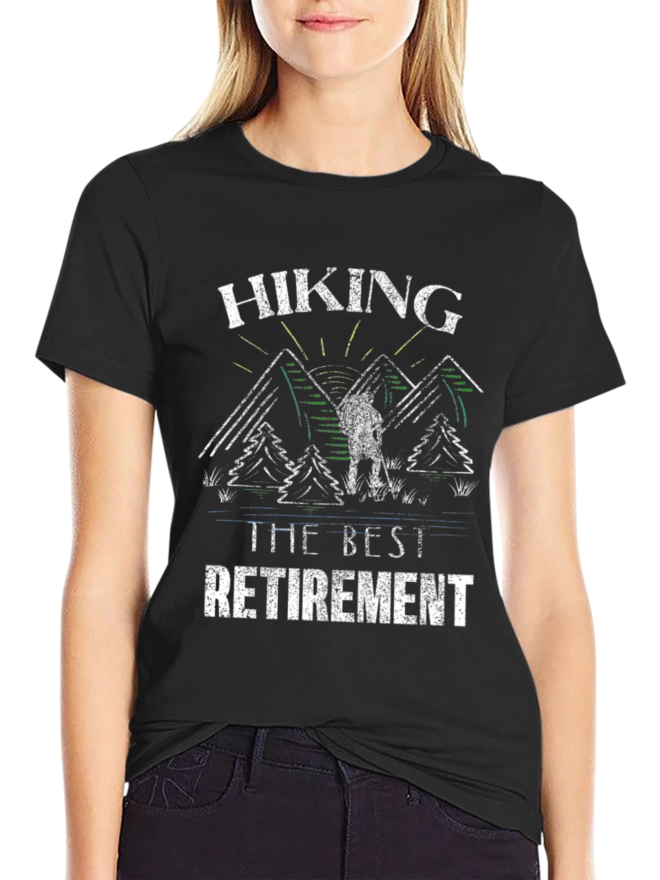 Hiking: The Best Retirement T-Shirt