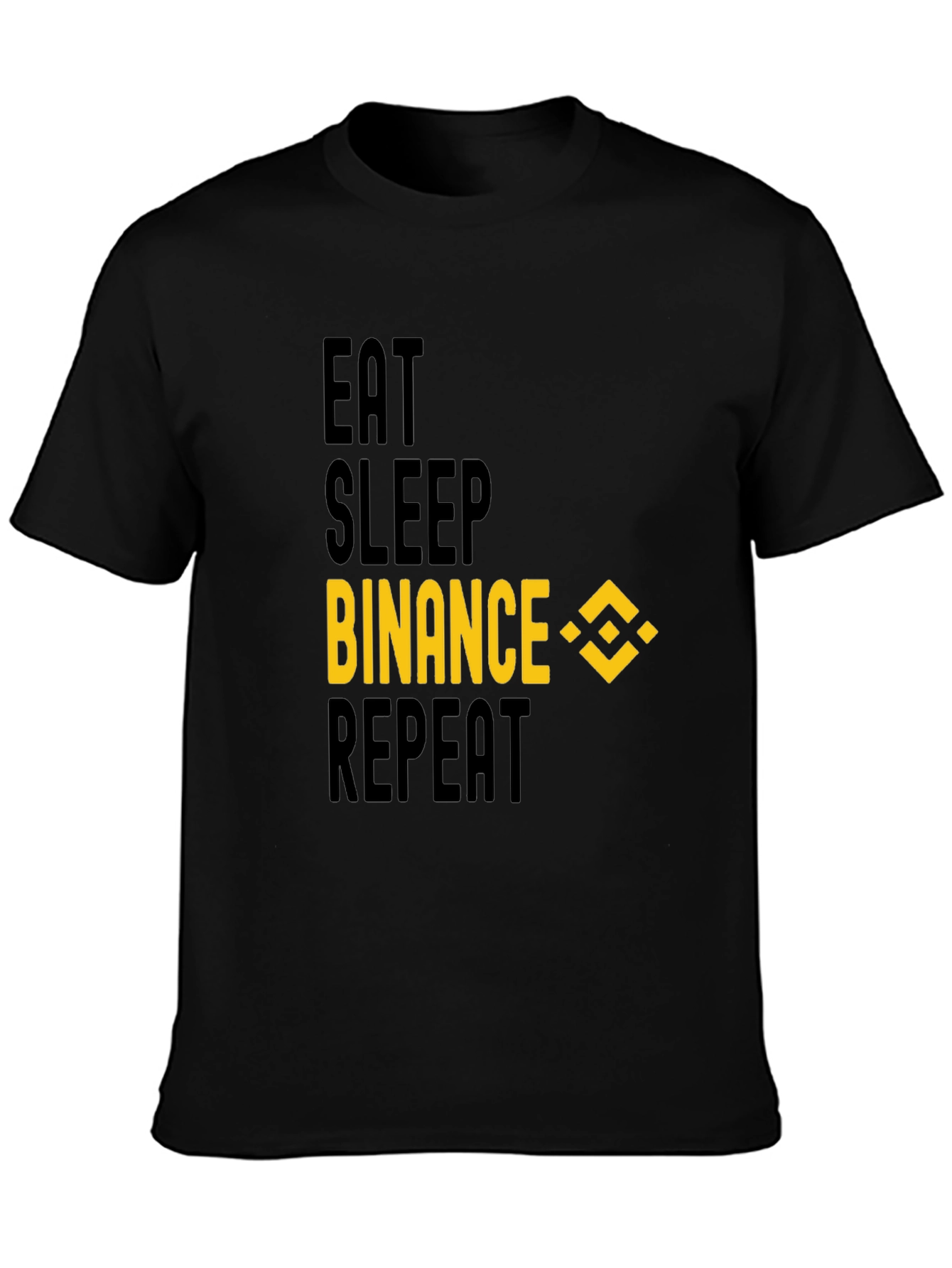 Eat Sleep Binance Repeat T-Shirt