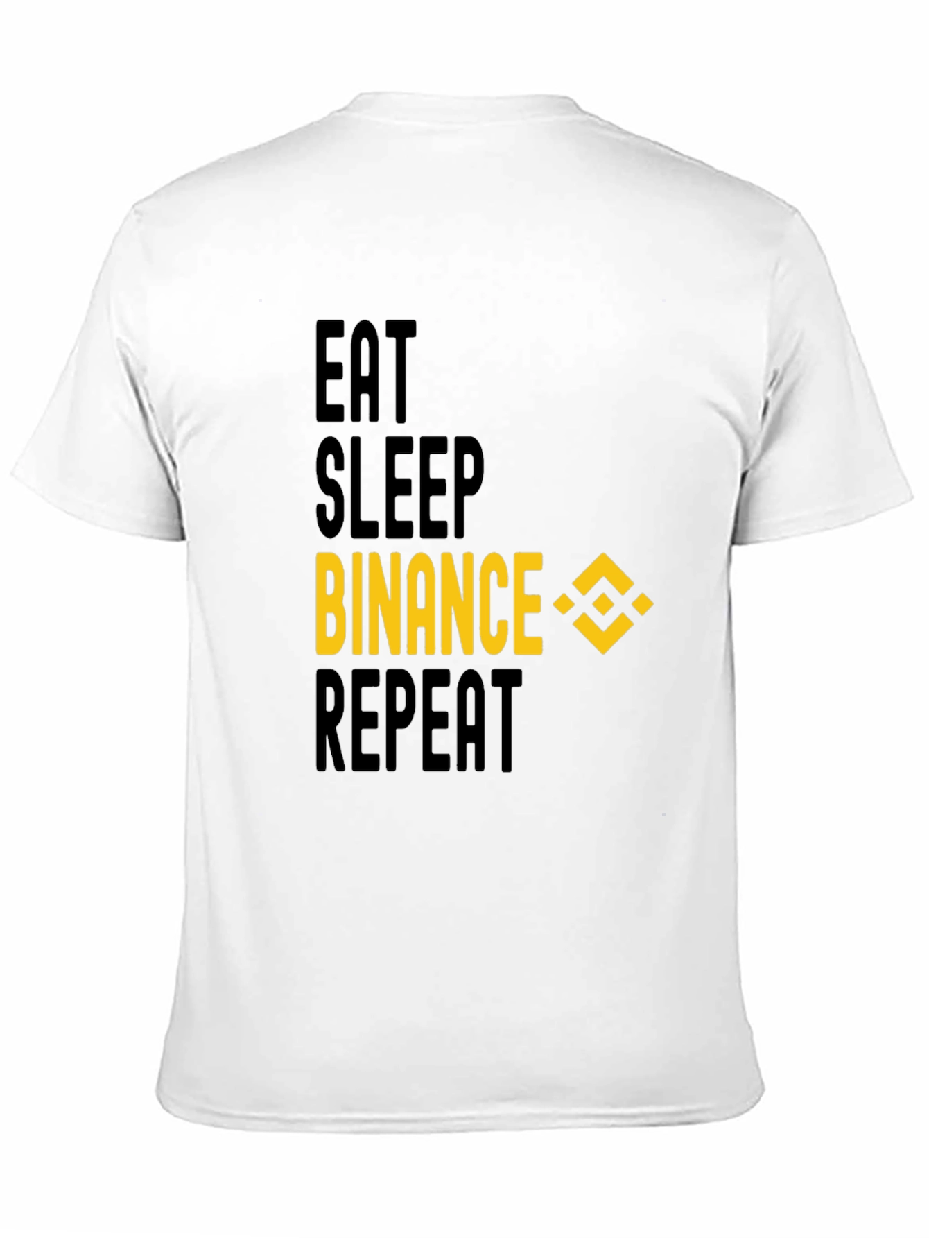 Eat Sleep Binance Repeat T-Shirt