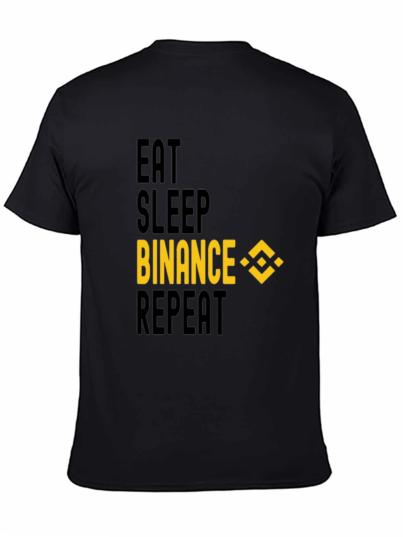 Eat Sleep Binance Repeat T-Shirt
