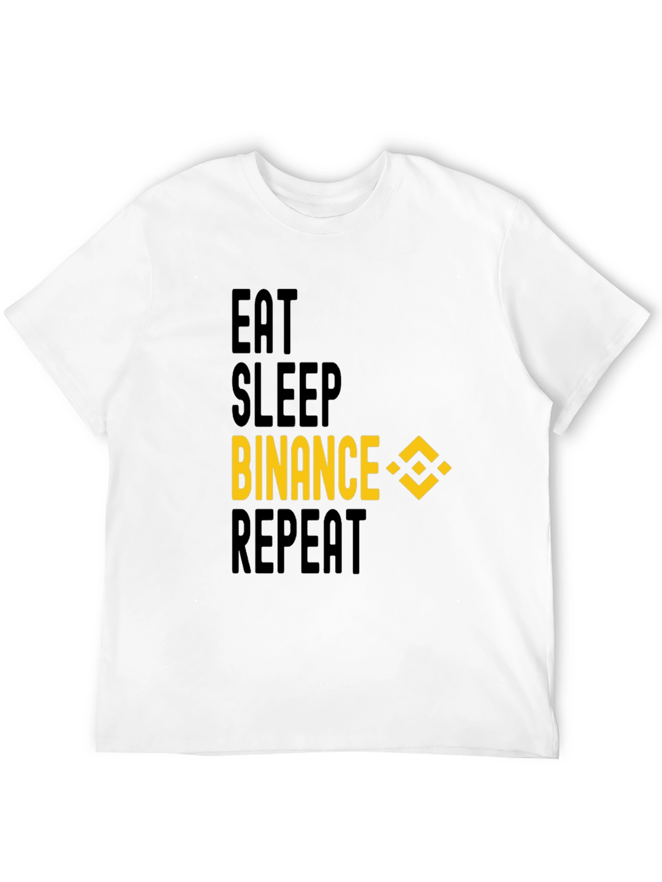 Eat Sleep Binance Repeat T-Shirt