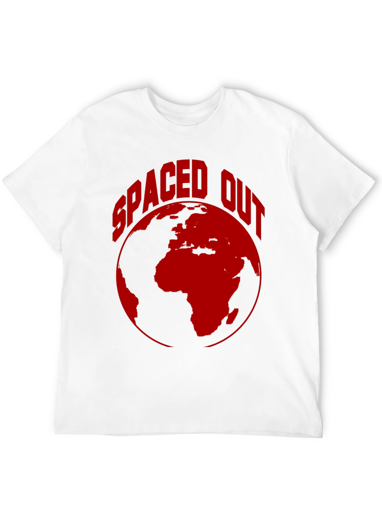 Spaced Out Earth Graphic Tee - Black