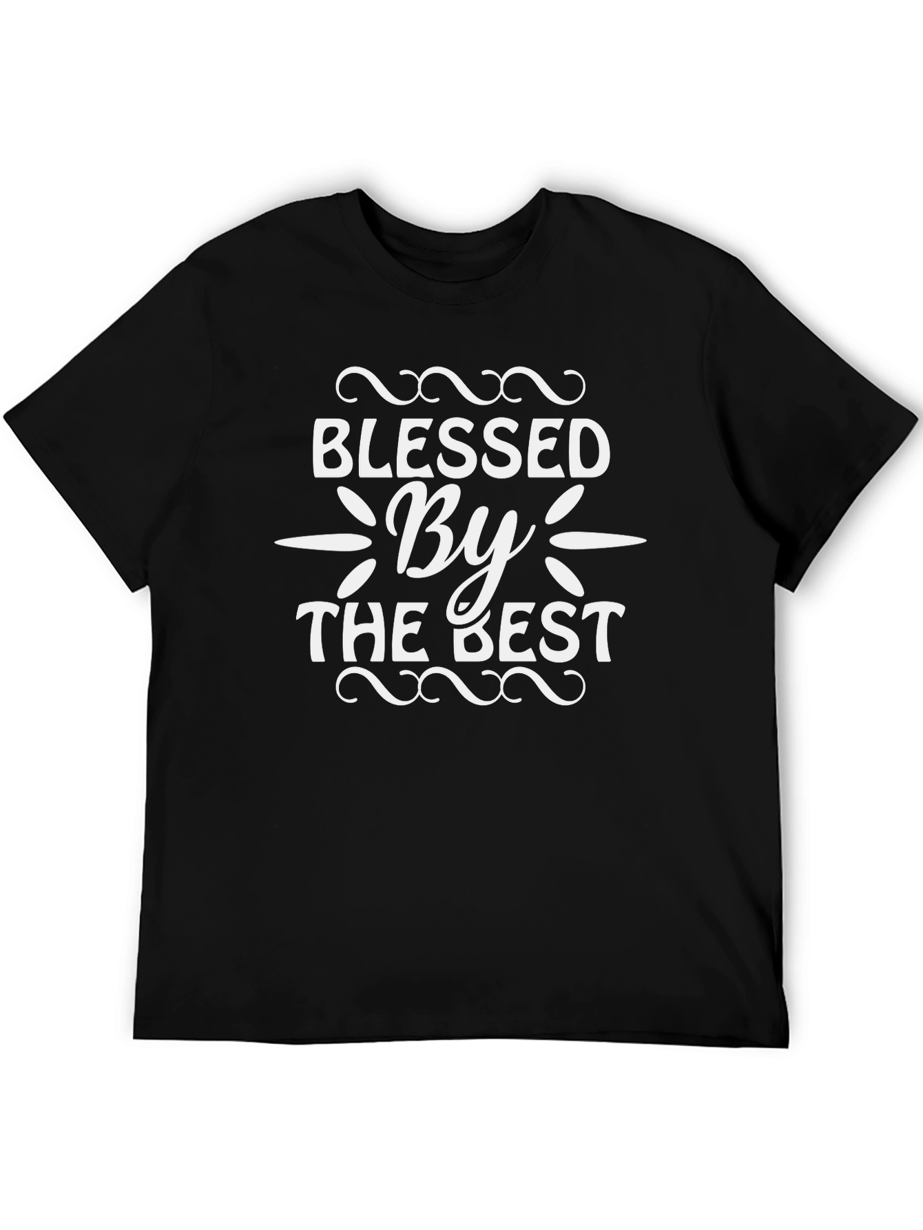 Blessed By The Best Graphic Tee - Black