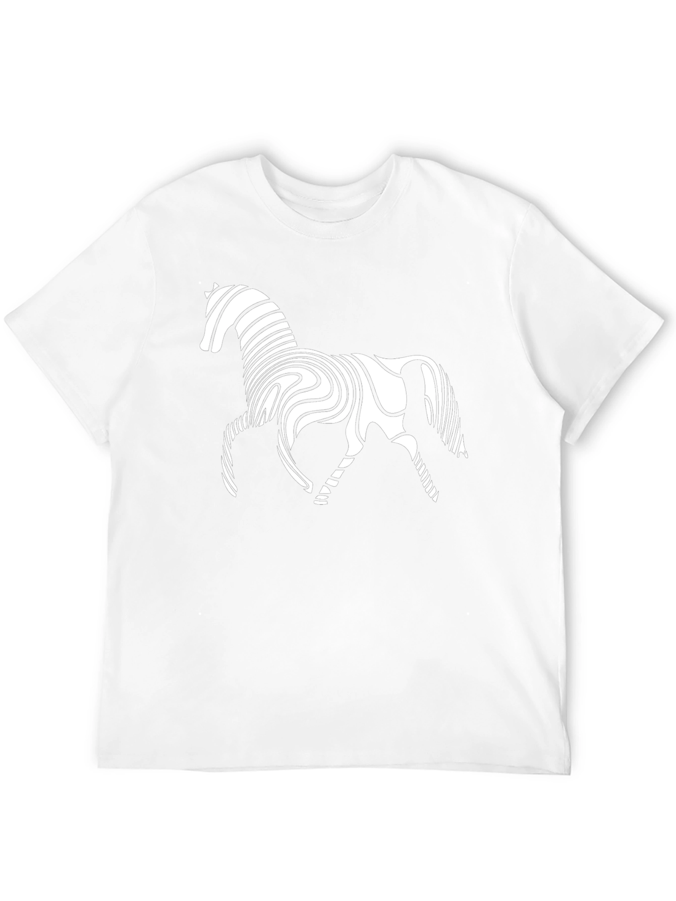 Horse Optical Illusion Graphic Tee