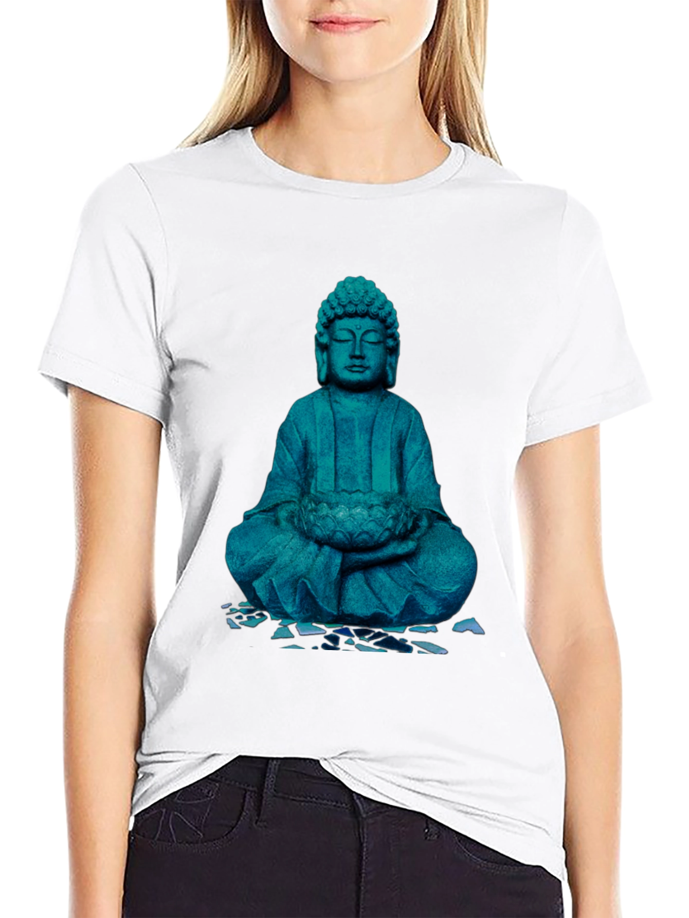Buddha Graphic T-Shirt - Spiritual Zen Design