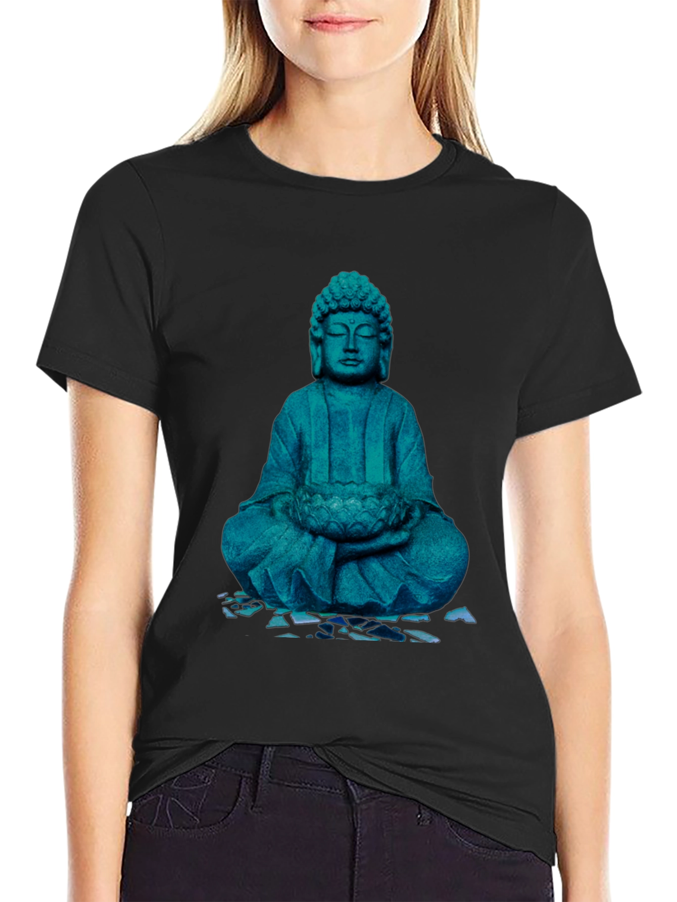 Buddha Graphic T-Shirt - Spiritual Zen Design