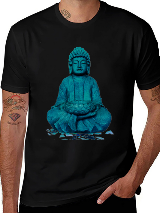 Buddha Graphic T-Shirt - Spiritual Zen Design