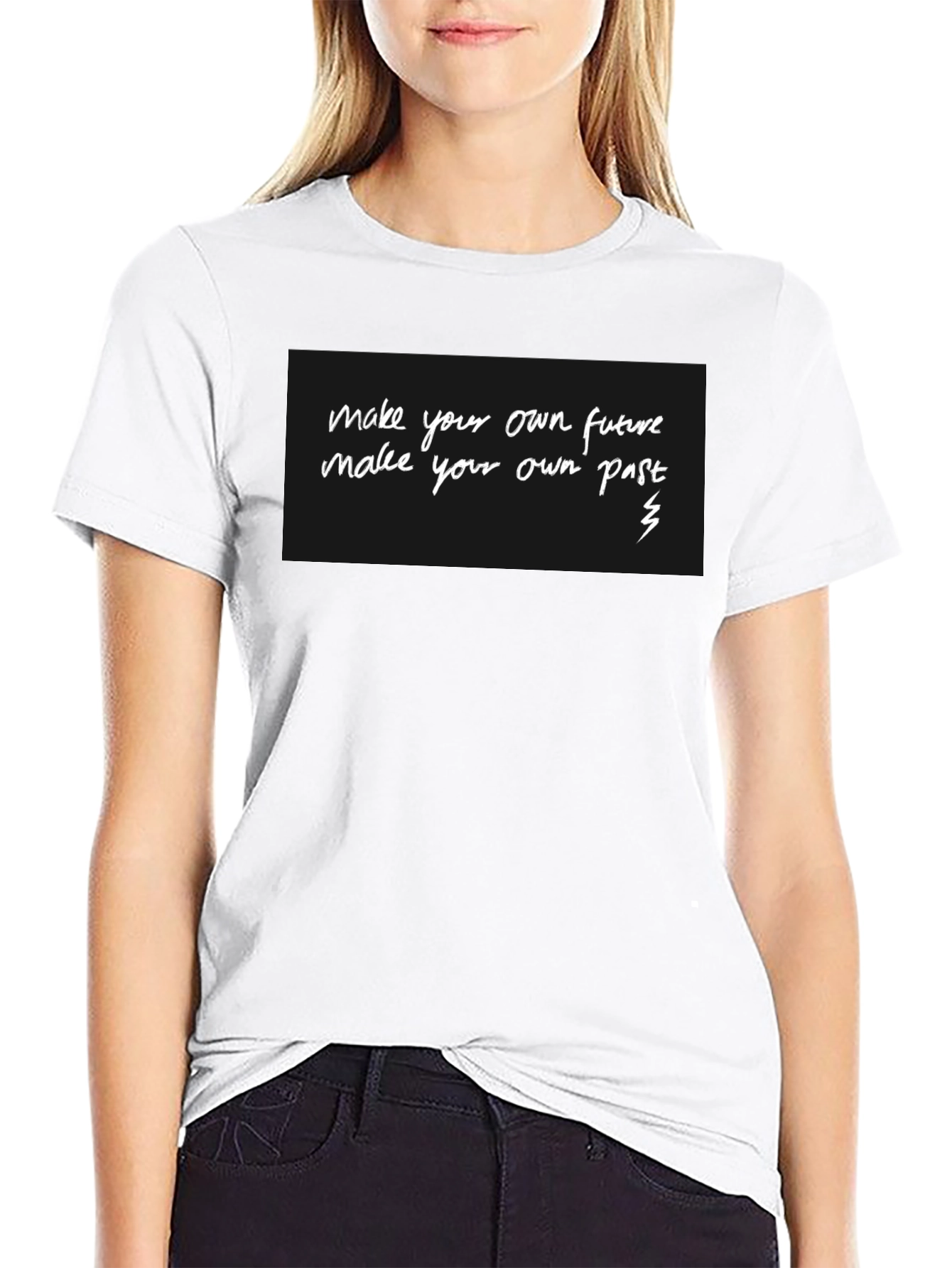Make Your Own Future T-Shirt - Black