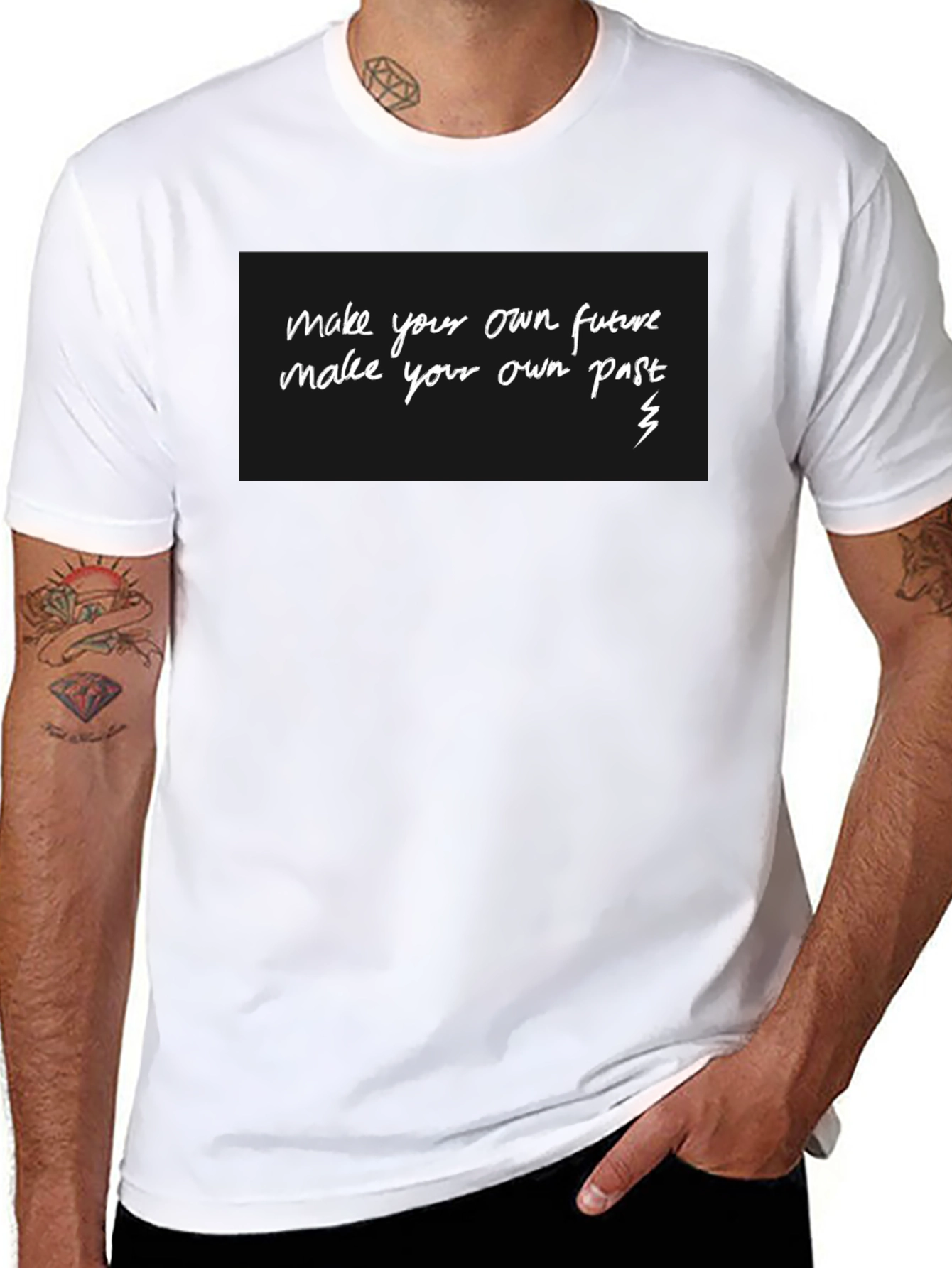 Make Your Own Future T-Shirt - Black