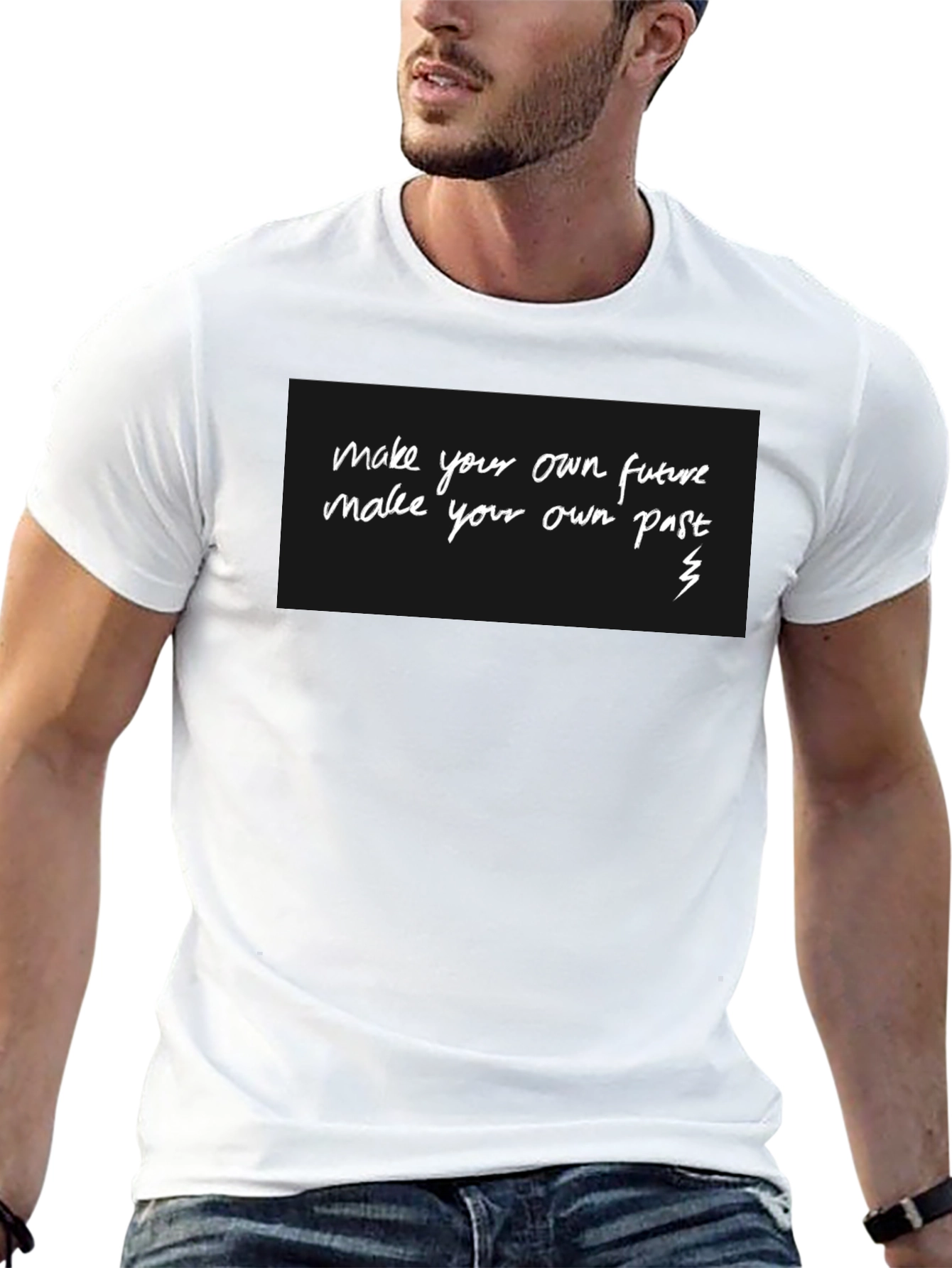 Make Your Own Future T-Shirt - Black