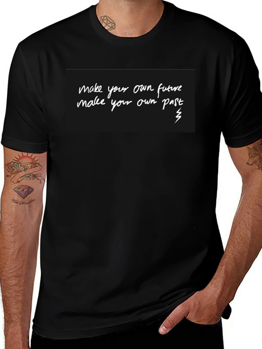 Make Your Own Future T-Shirt - Black