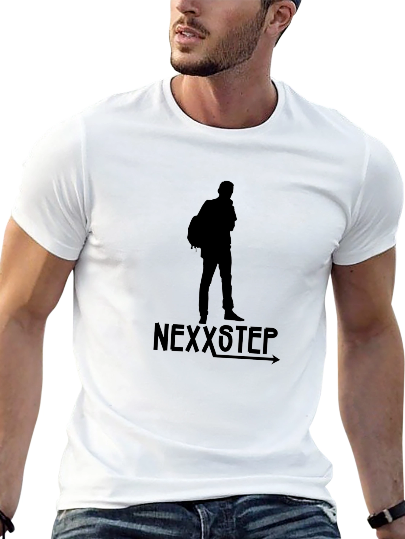 Nexxstep Black Graphic Tee