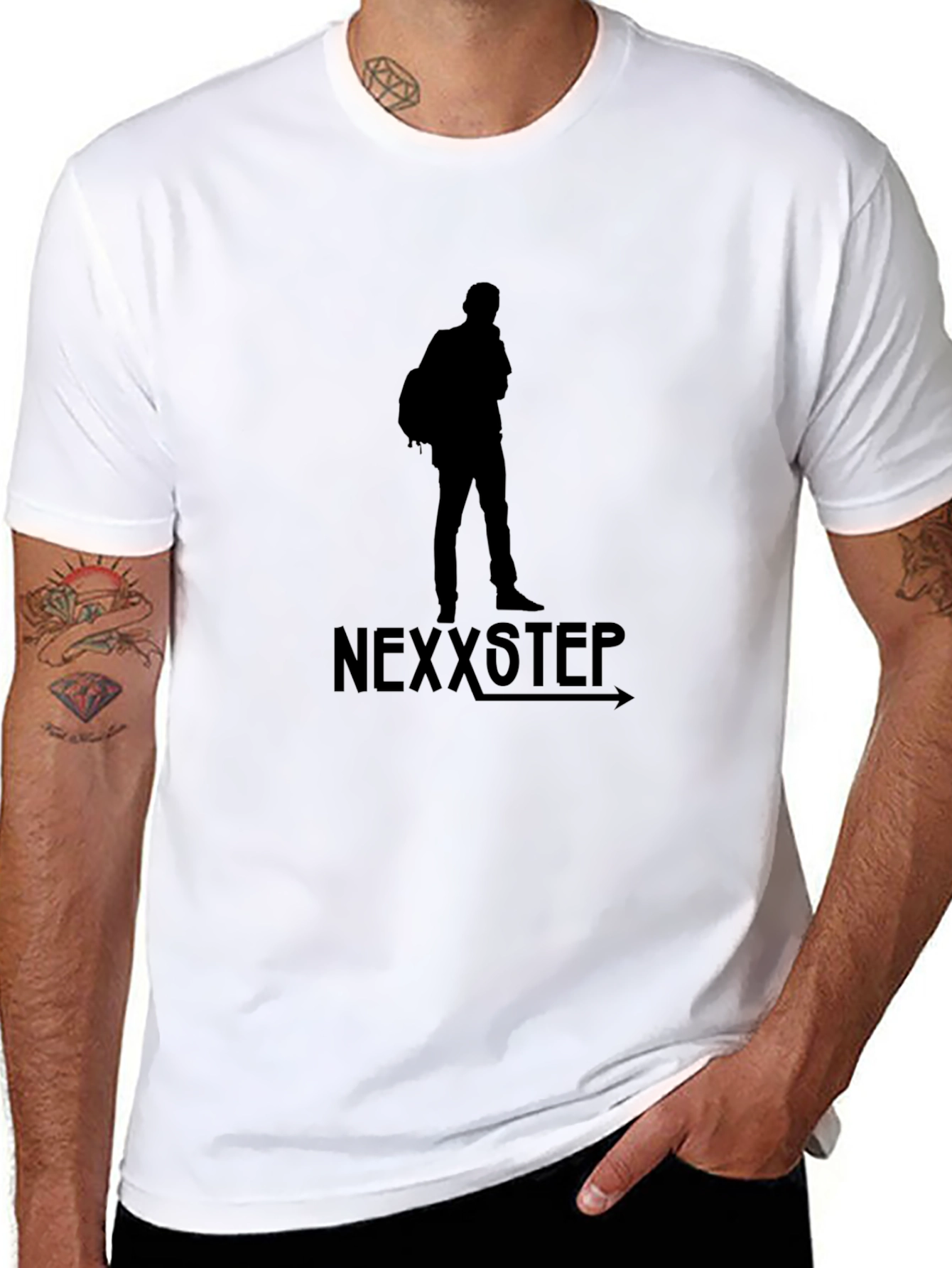 Nexxstep Black Graphic Tee