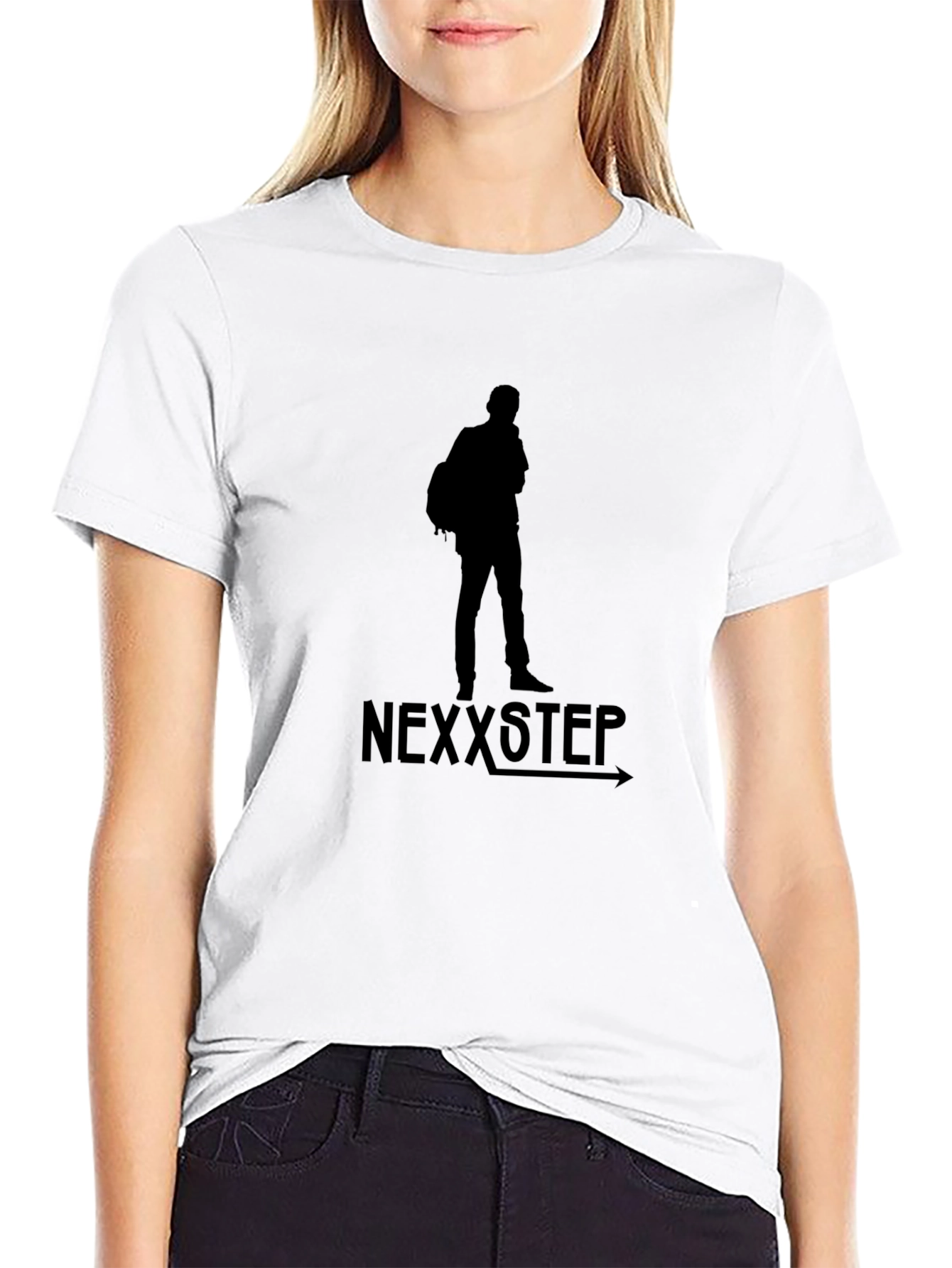 Nexxstep Black Graphic Tee