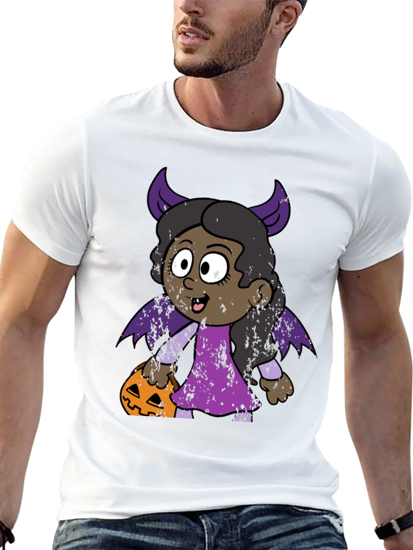 Halloween Devil Girl T-Shirt