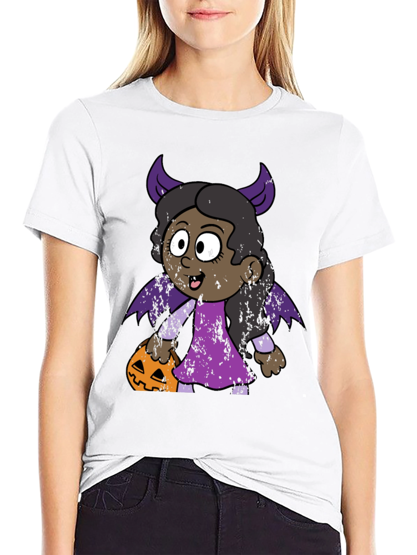 Halloween Devil Girl T-Shirt
